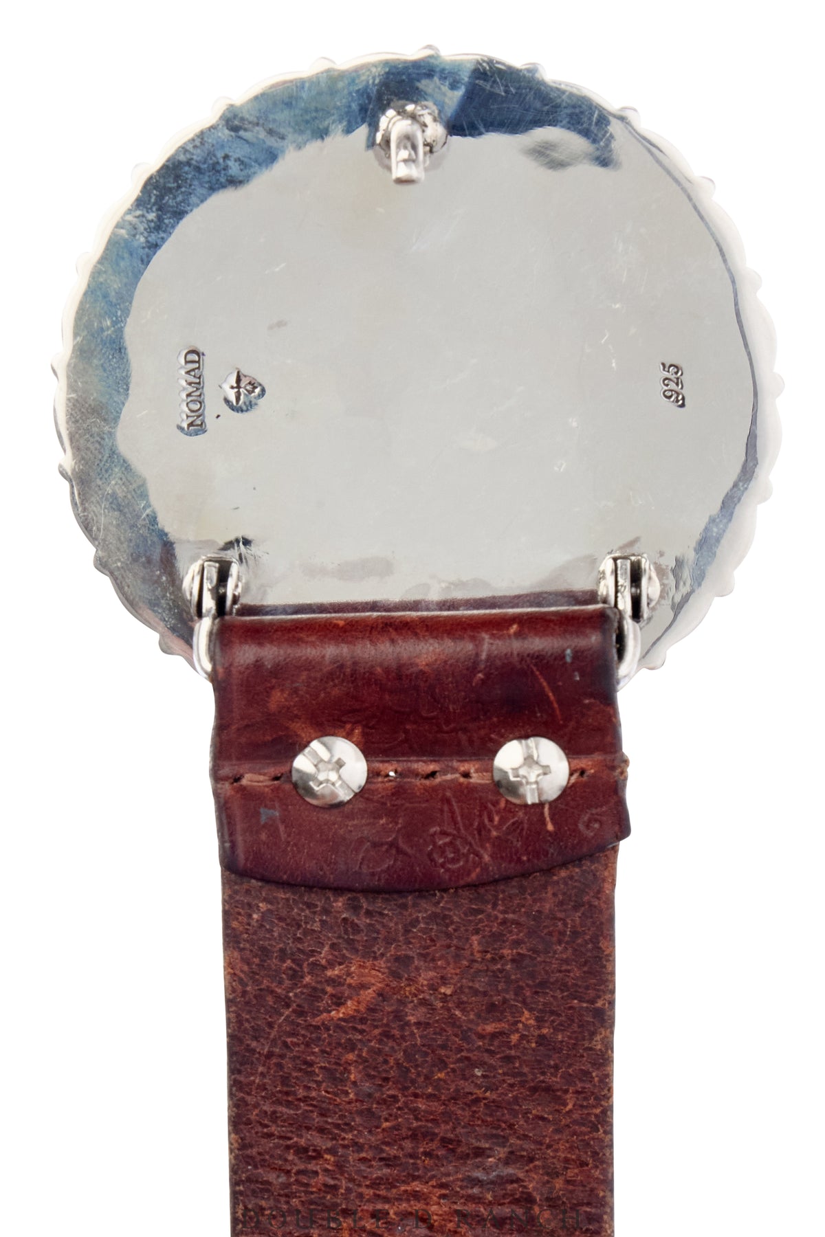 Belt, Specimen, Turquoise, Kingman Mine, Hallmark, Contemporary, 718