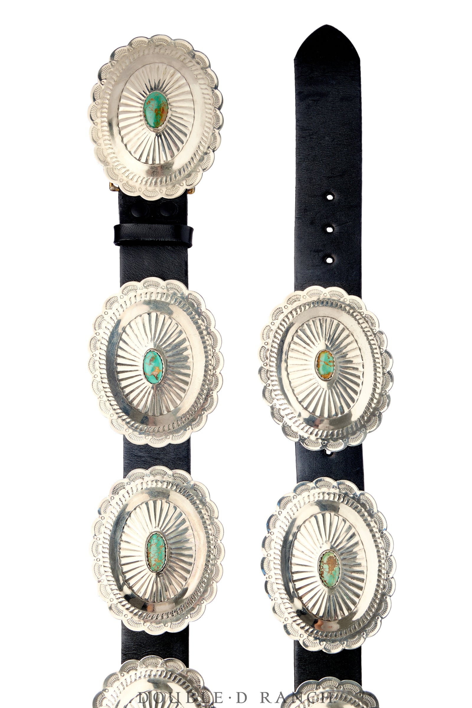 Belt, A Vintage, Concho, Turquoise, From the Iris Apfel Estate, Vintage, 742