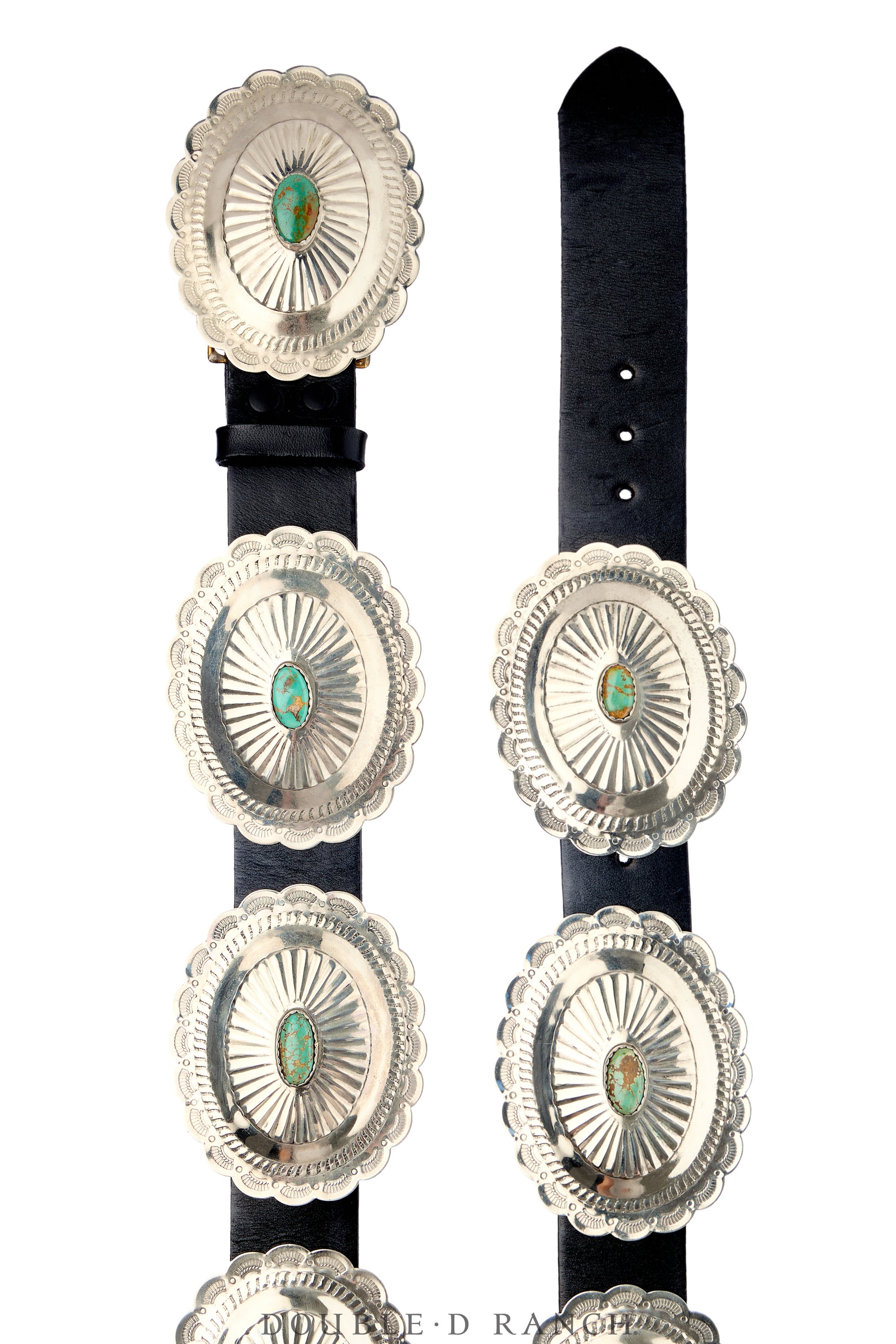 Belt, A Vintage, Concho, Turquoise, From the Iris Apfel Estate, Vintage, 742
