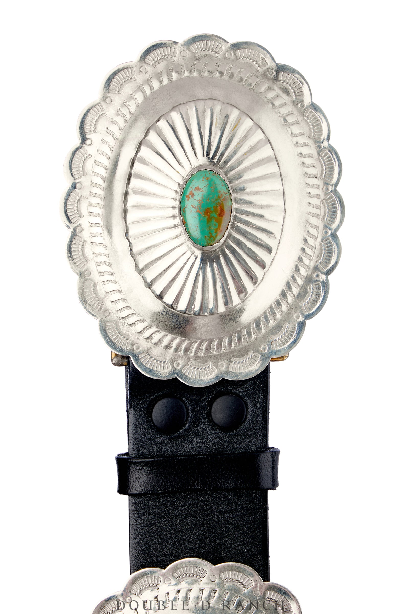 Belt, A Vintage, Concho, Turquoise, From the Iris Apfel Estate, Vintage, 742