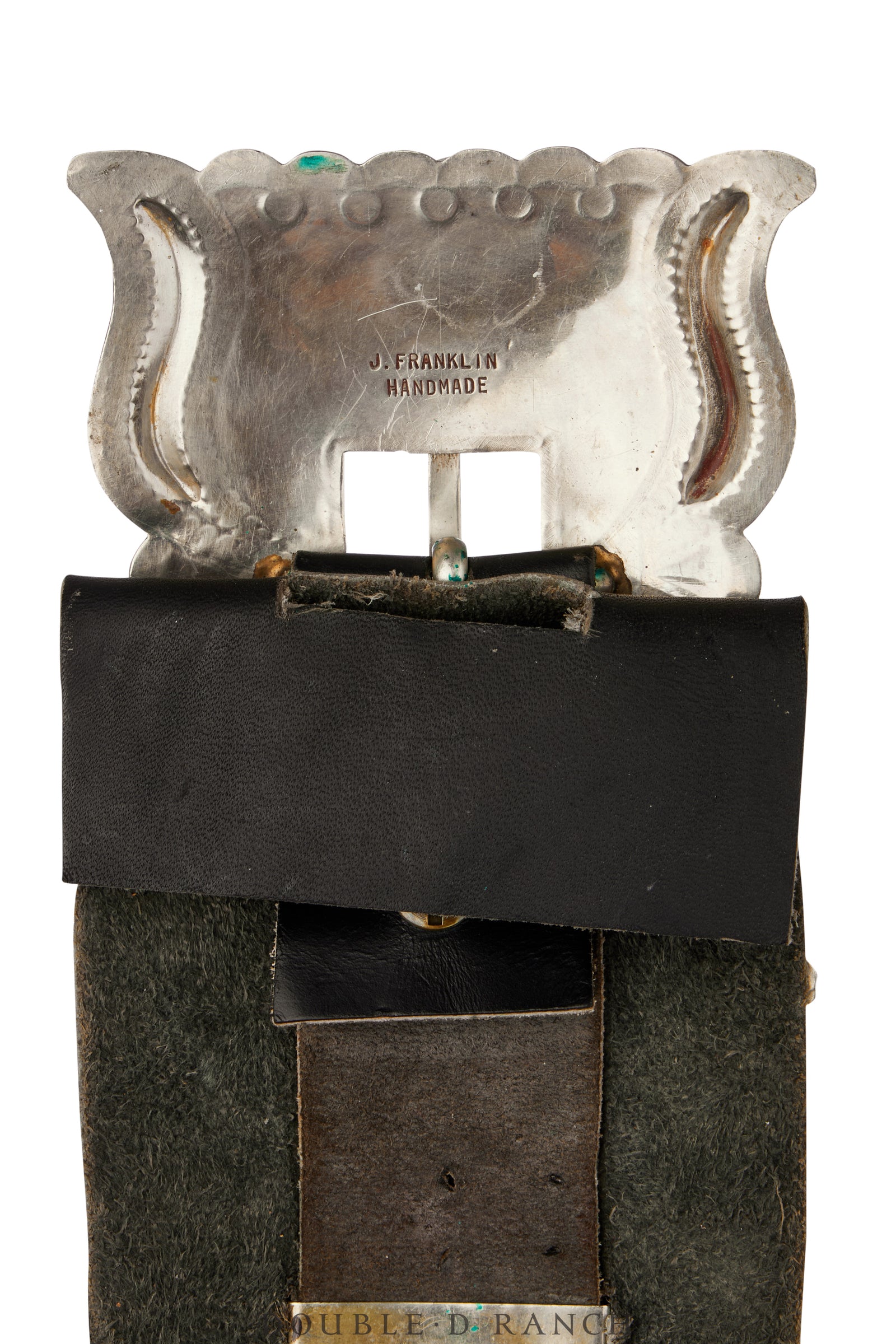 Belt, A Vintage, Concho, Turquoise, Hallmark, From the Iris Apfel Estate, Vintage, 743