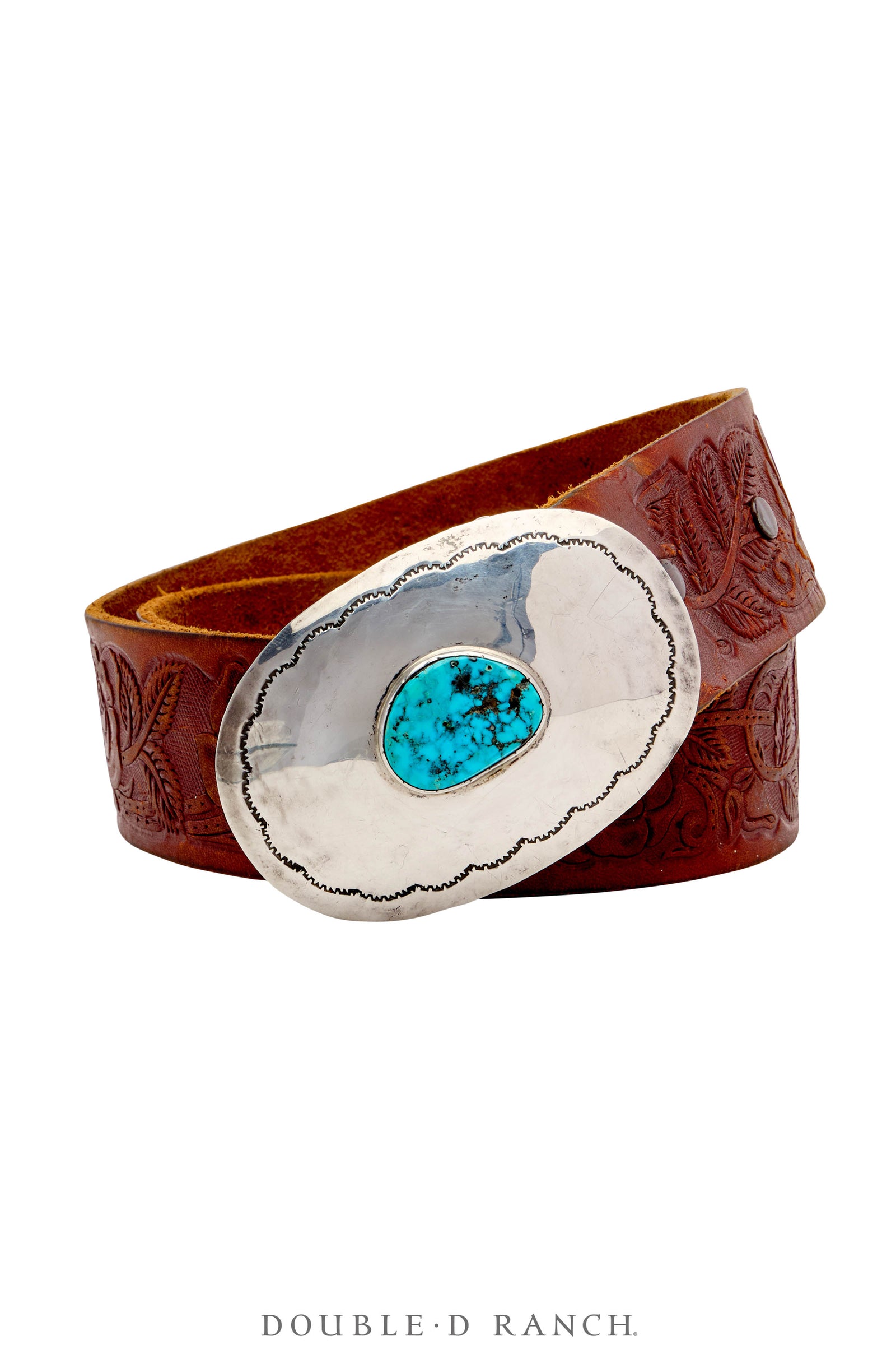 Belt, A Vintage, Buckle, Concho, Turquoise, Vintage, 807