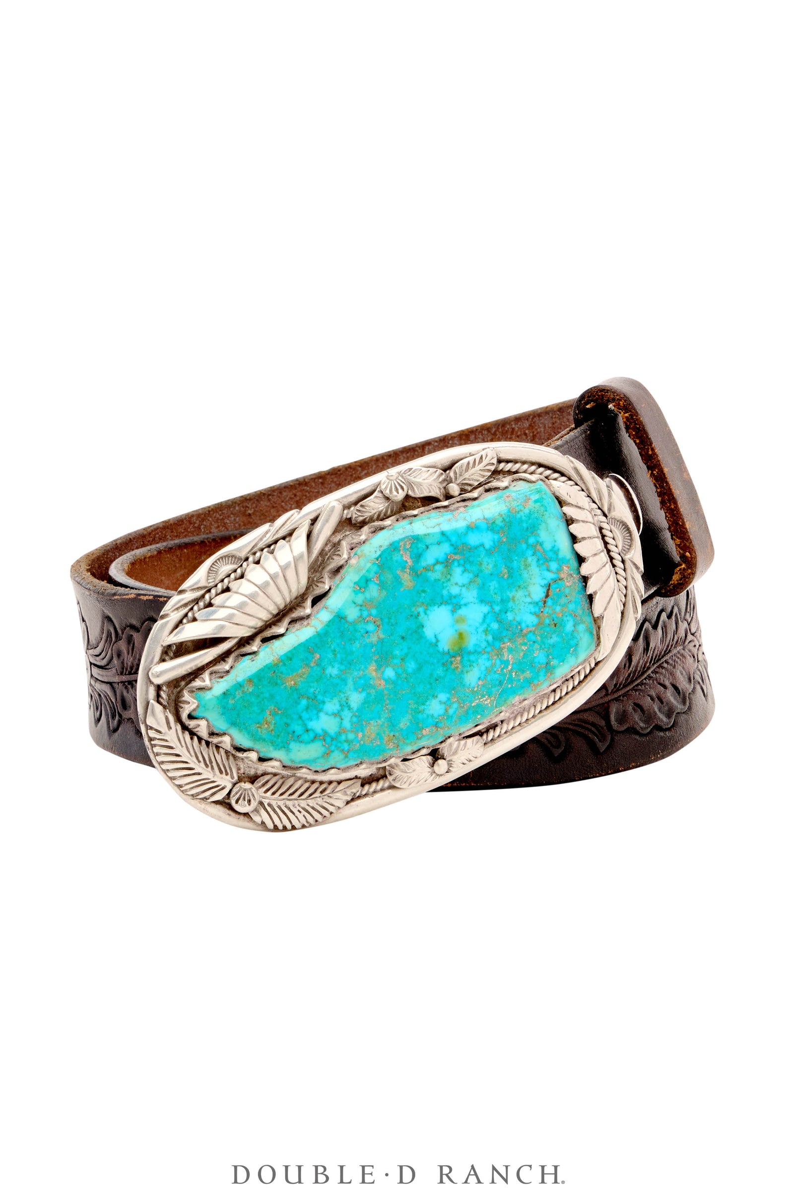 Belt, A Vintage, Buckle, Specimen, Turquoise, Vintage, 816