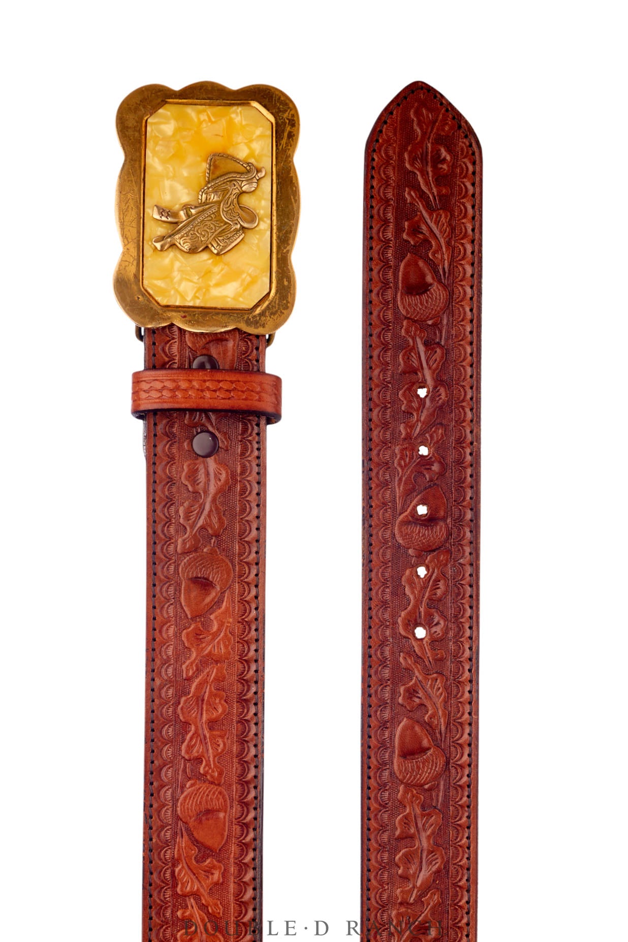 Belt, A Vintage, Buckle, Kitsch, Western, Enamel, Saddle, Vintage, 831