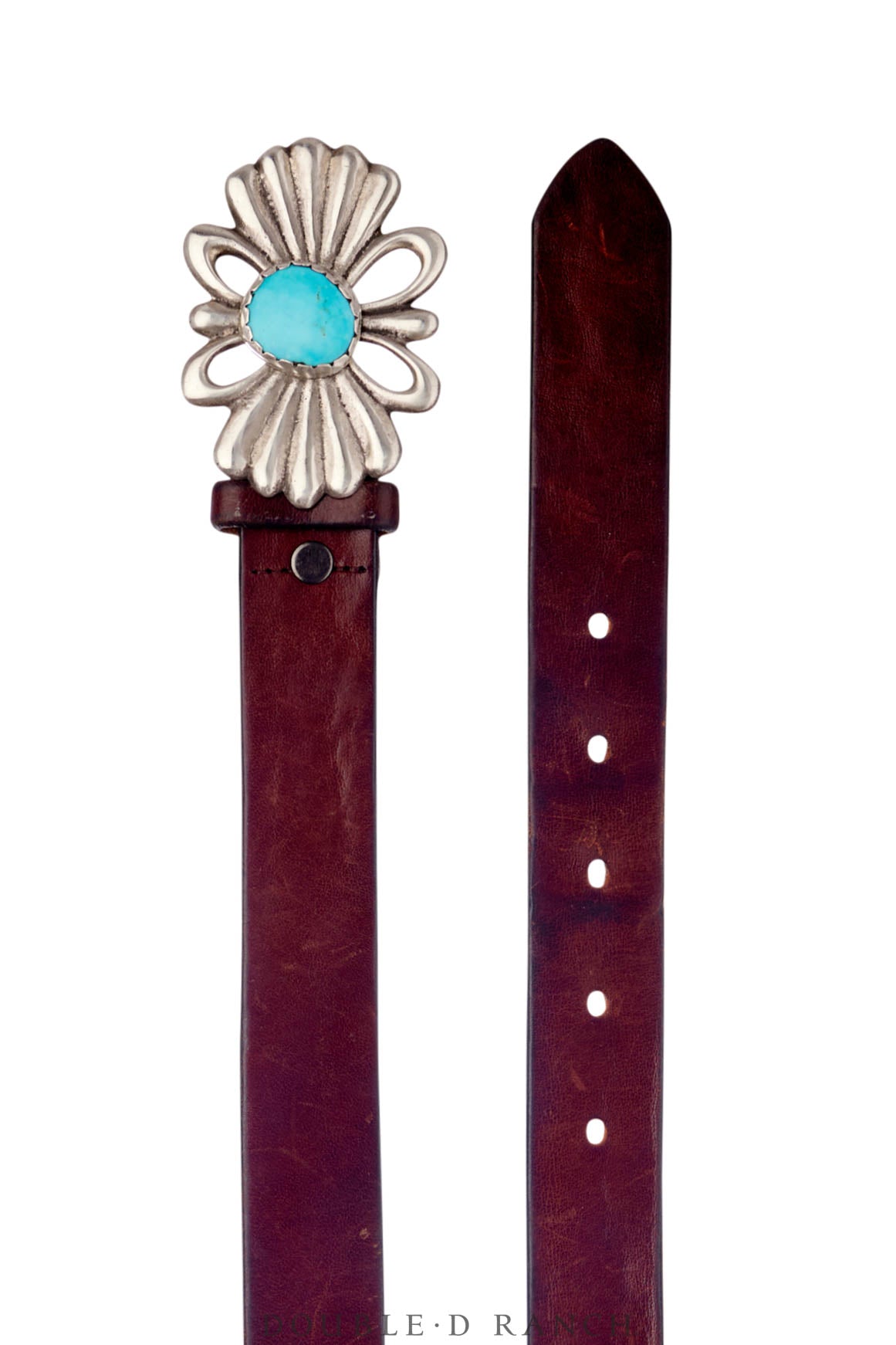 Belt, A Buckle, Cast, Turquoise, Vintage, 835