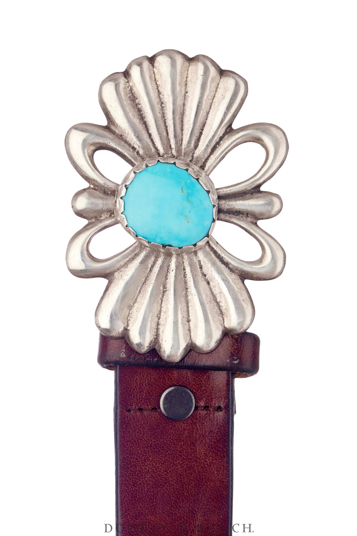 Belt, A Buckle, Cast, Turquoise, Vintage, 835