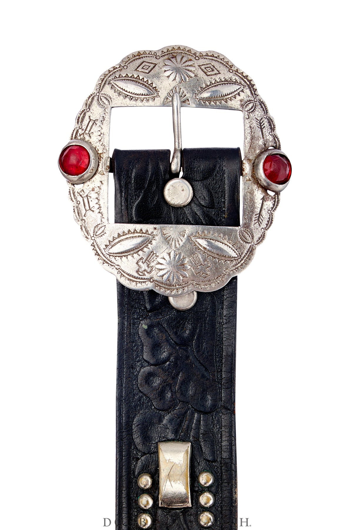 Belt, A Vintage, Buckle, Biker, Crystals & Spots, Vintage ‘50s , 837