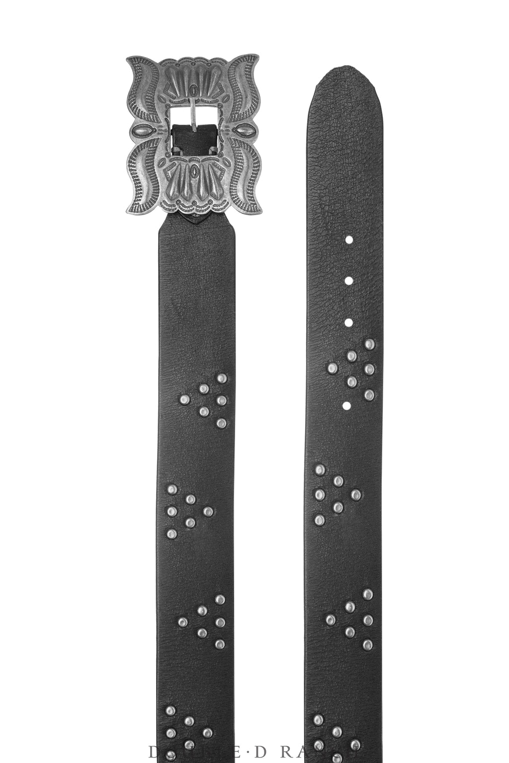 Ralph Lauren Collection Fall 2011 Black Suede Art Deco Inspired Buckle Belt Ralph Lauren Black Leather Belt Art Deco Buckle Missing Part  main image 4