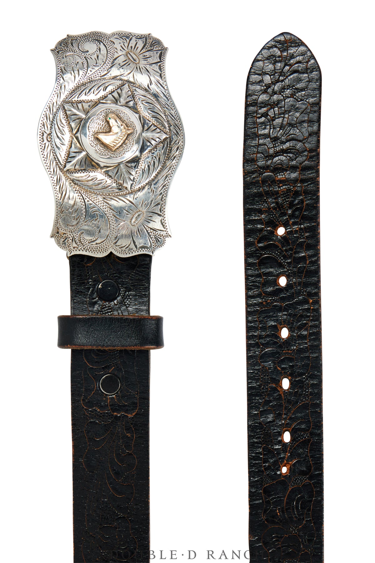 Belt, A Vintage, Buckle, Western, Horse Profile, Hallmark, Vintage late ‘40s, 659