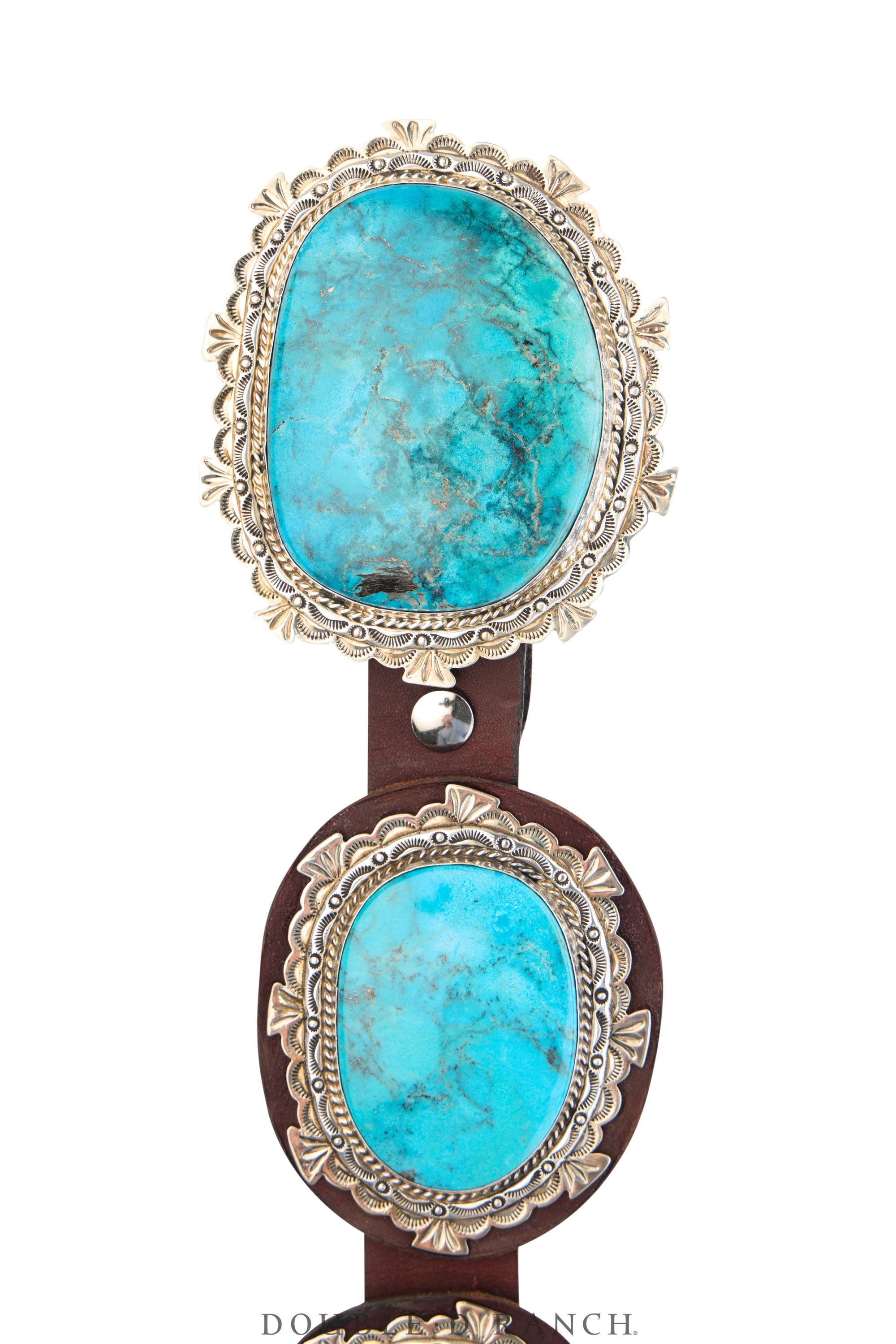 Belt, A Vintage, Concho, Turquoise, Huge Specimens, Vintage, 946