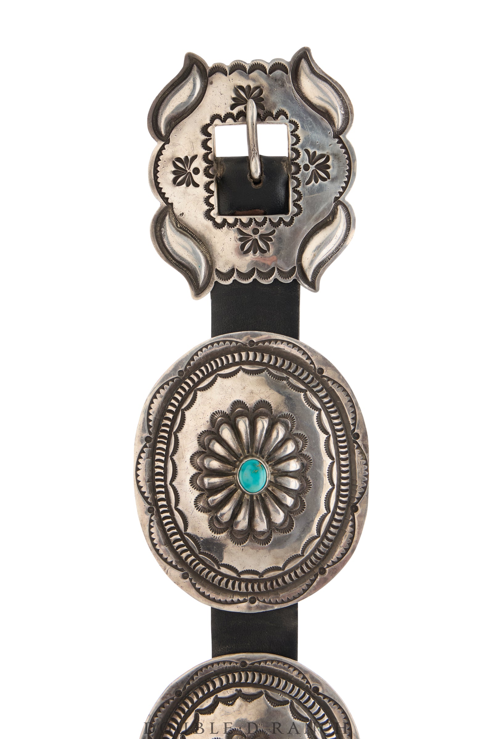 Belt, A Vintage, Concho, Turquoise, Third Phase Revival, Hallmark, Vintage Mid Century, 950