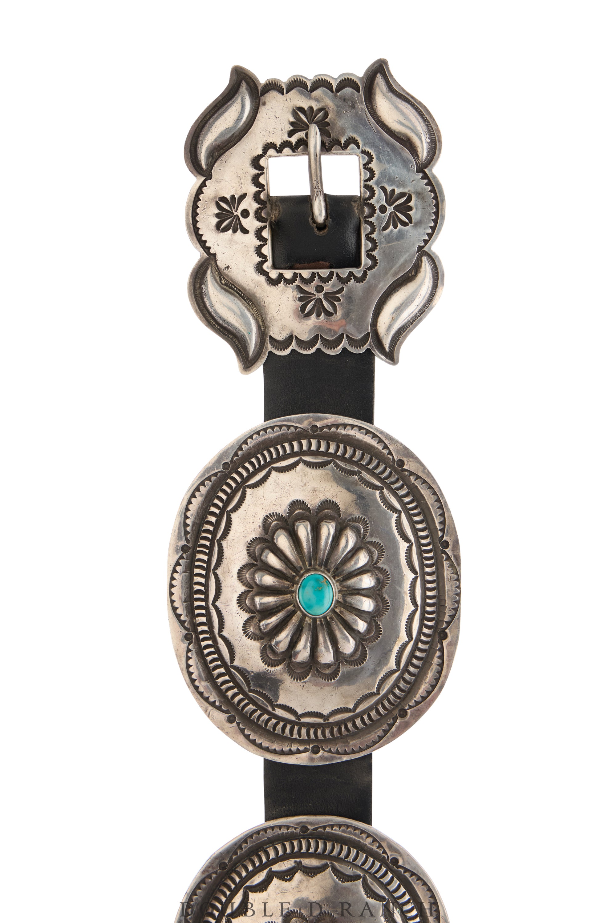 Belt, A Vintage, Concho, Turquoise, Third Phase Revival, Hallmark, Vintage Mid Century, 950