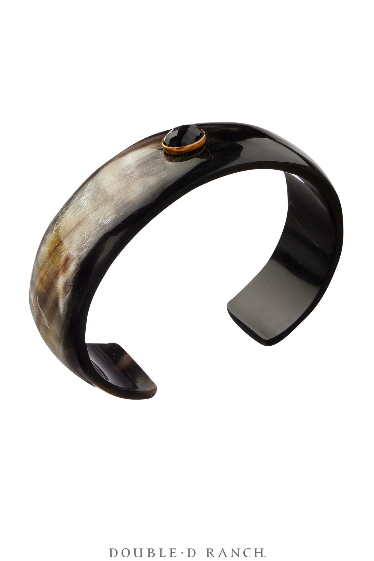 Cuff, Organic, Bone With Stone, Contemporary, 3919C