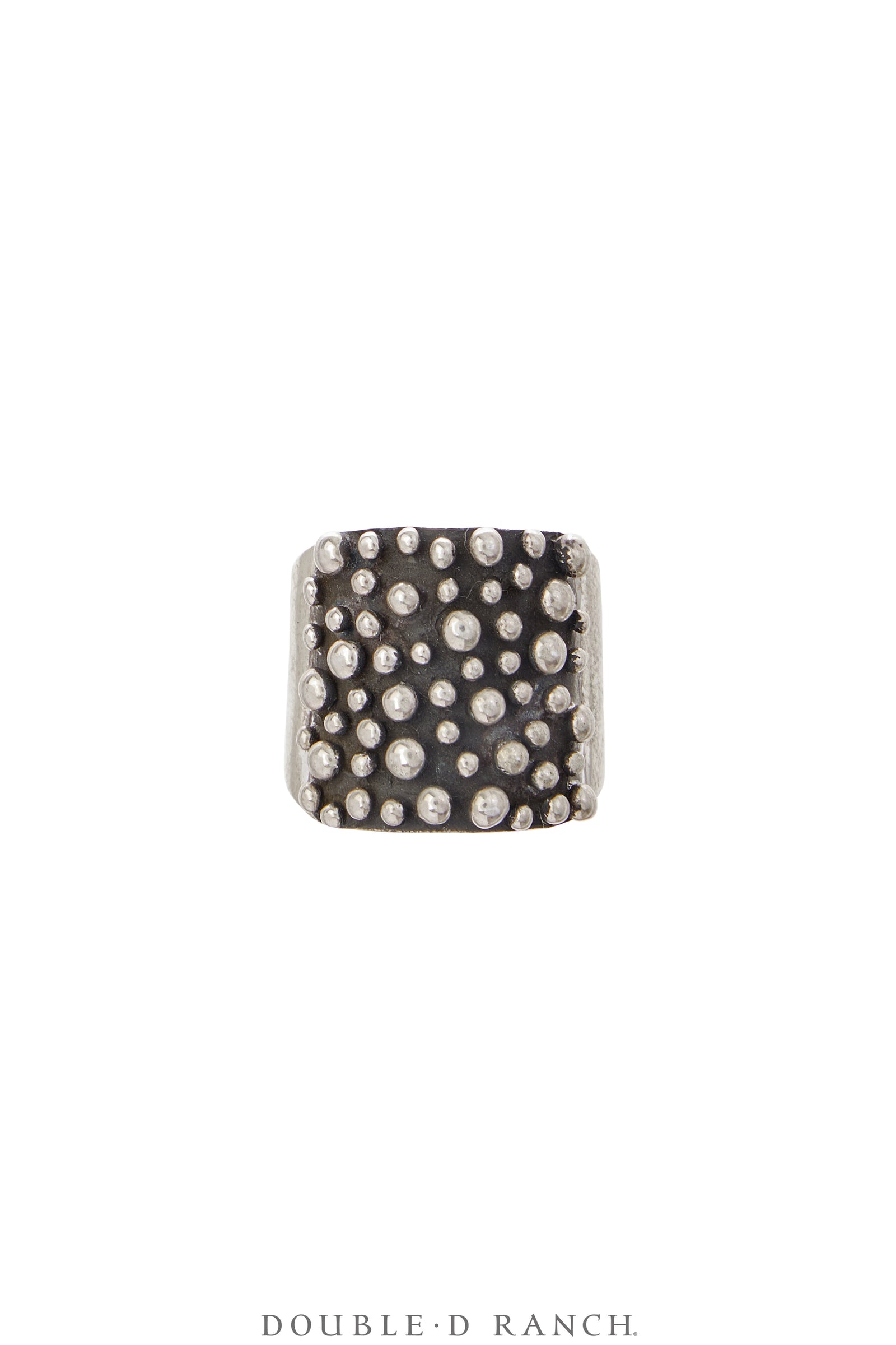 Ring, Blackened Bubble, Sterling Silver, Hallmark, Contemporary, 1704