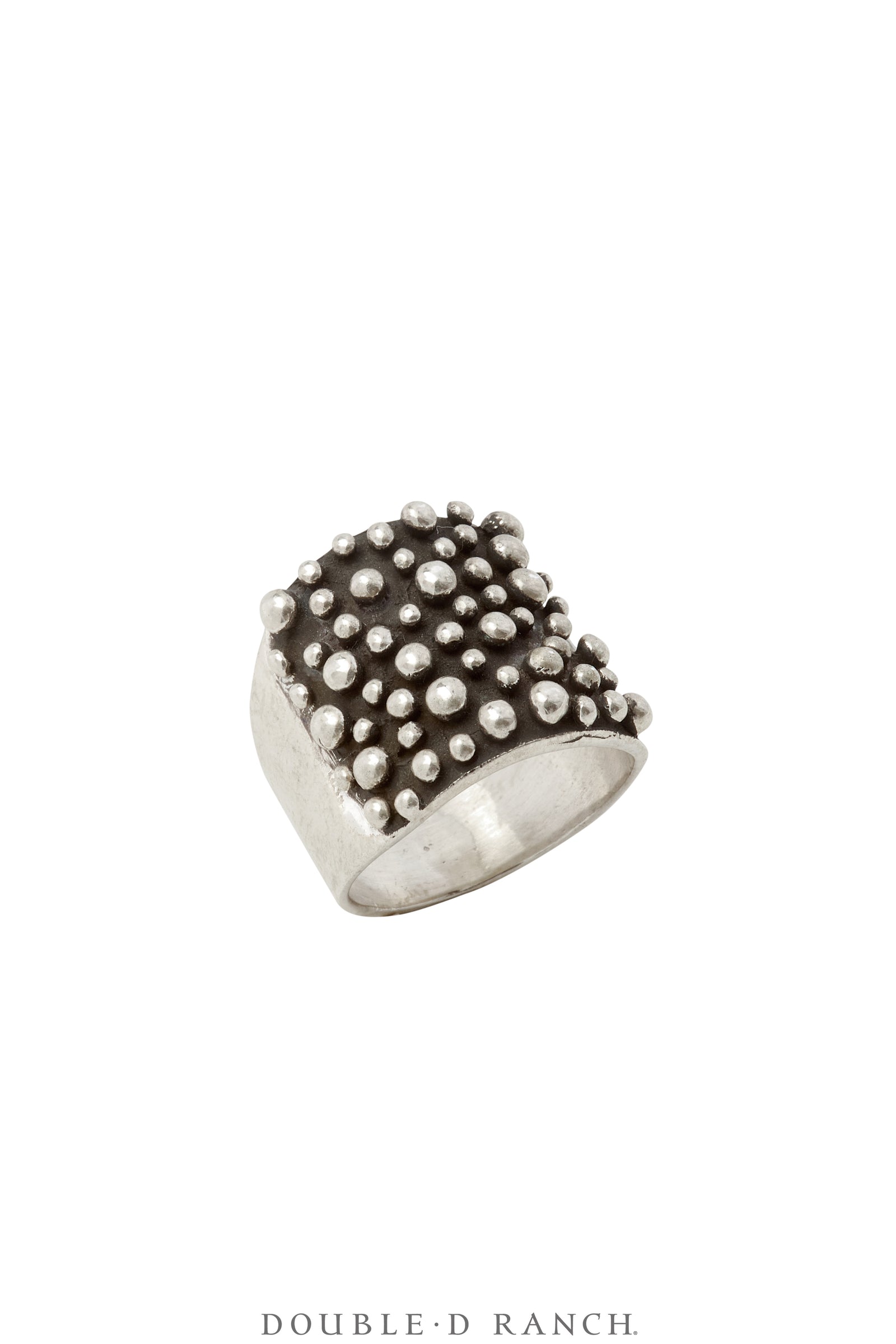 Ring, Blackened Bubble, Sterling Silver, Hallmark, Contemporary, 1704