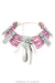 Necklace, Mummy's Bundle, by Double D Ranch, Francesca, Collar, Feathers, 110S