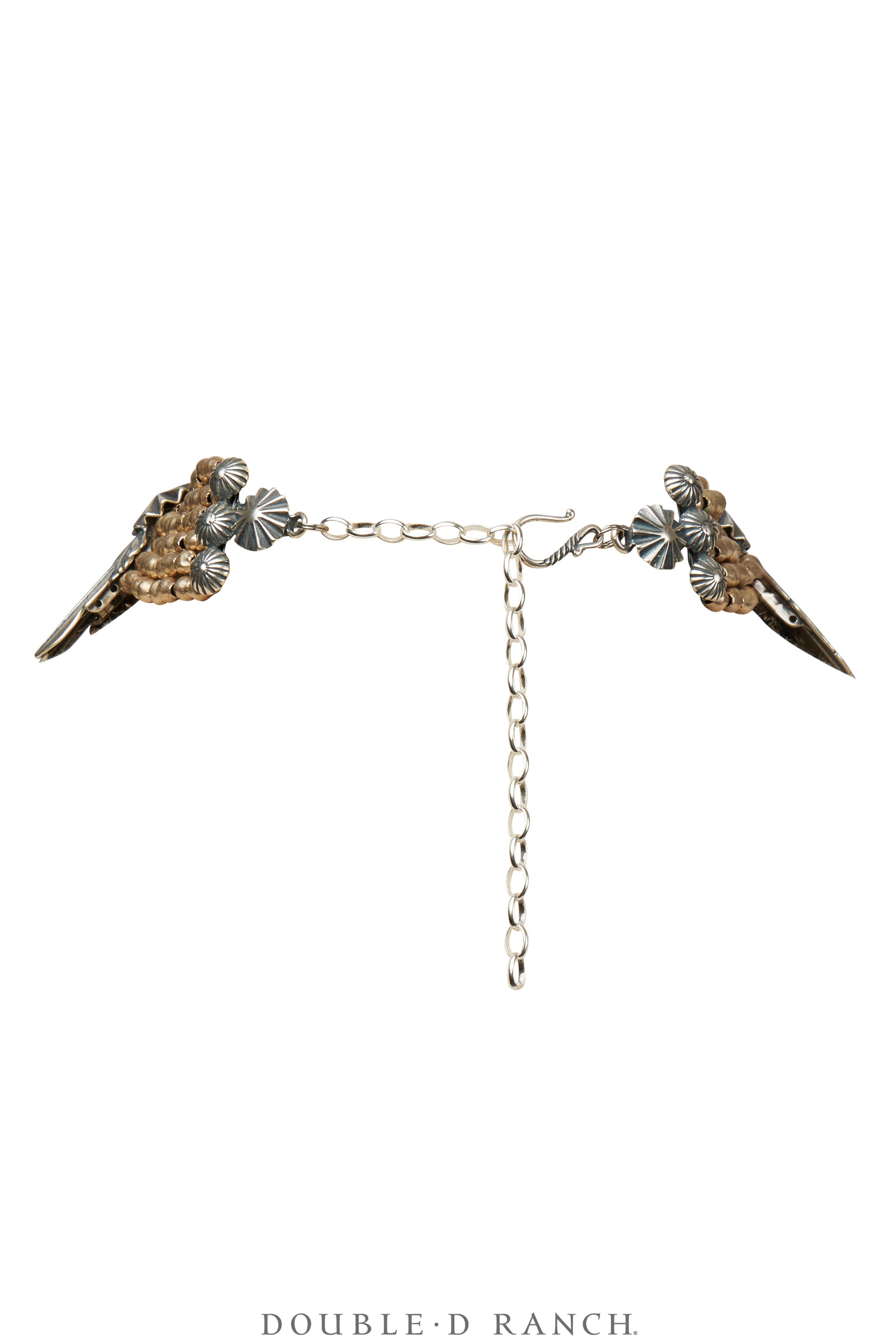 Necklace, Mummy's Bundle, by Double D Ranch, Francesca, Collar, Feathers, 109