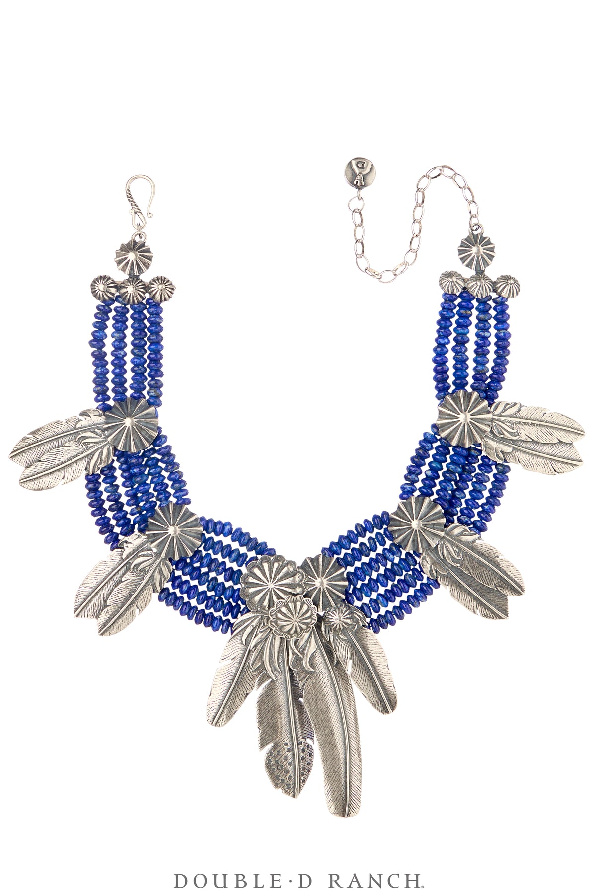 Necklace, Mummy's Bundle, by Double D Ranch, Francesca, Collar, Feathers, 110W