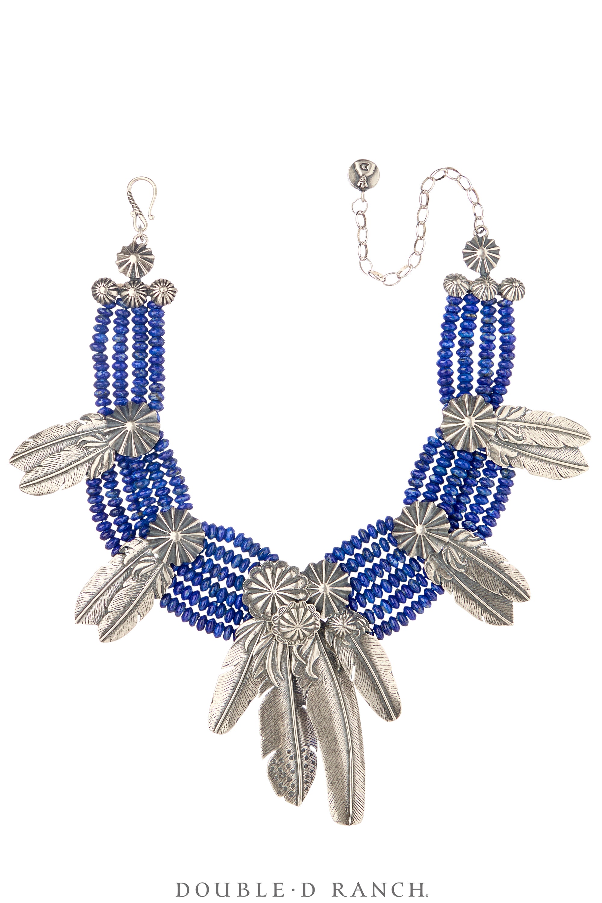 Necklace, Mummy's Bundle, by Double D Ranch, Francesca, Collar, Feathers, 110W