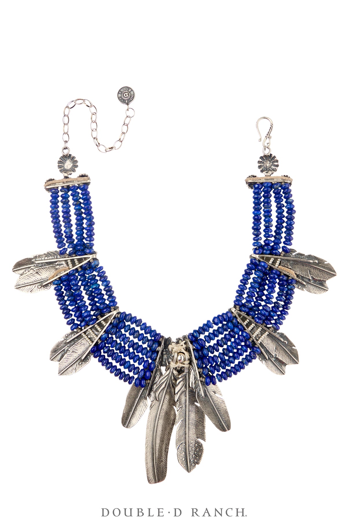 Necklace, Mummy's Bundle, by Double D Ranch, Francesca, Collar, Feathers, 110W