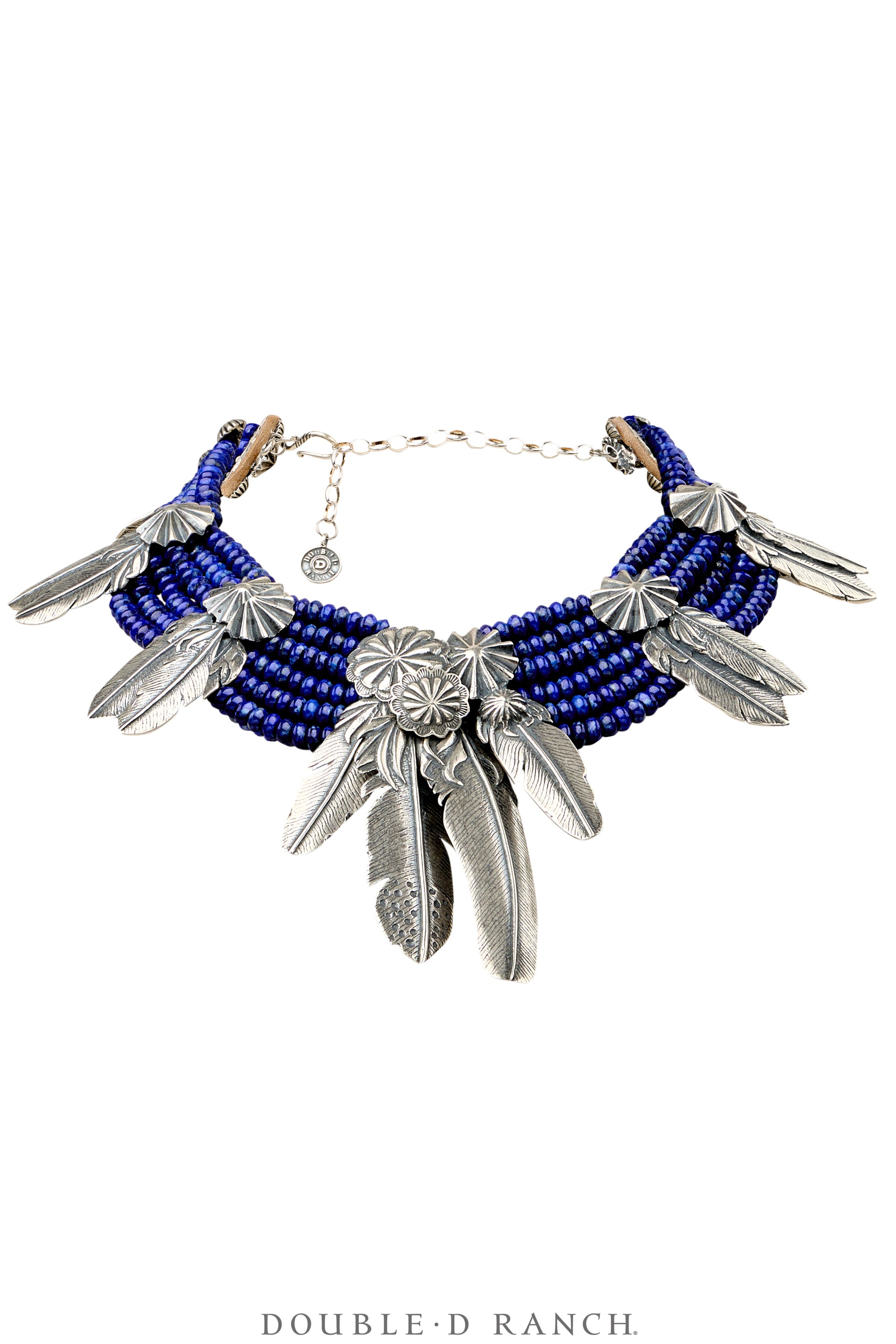 Necklace, Mummy's Bundle, by Double D Ranch, Francesca, Collar, Feathers, 110W