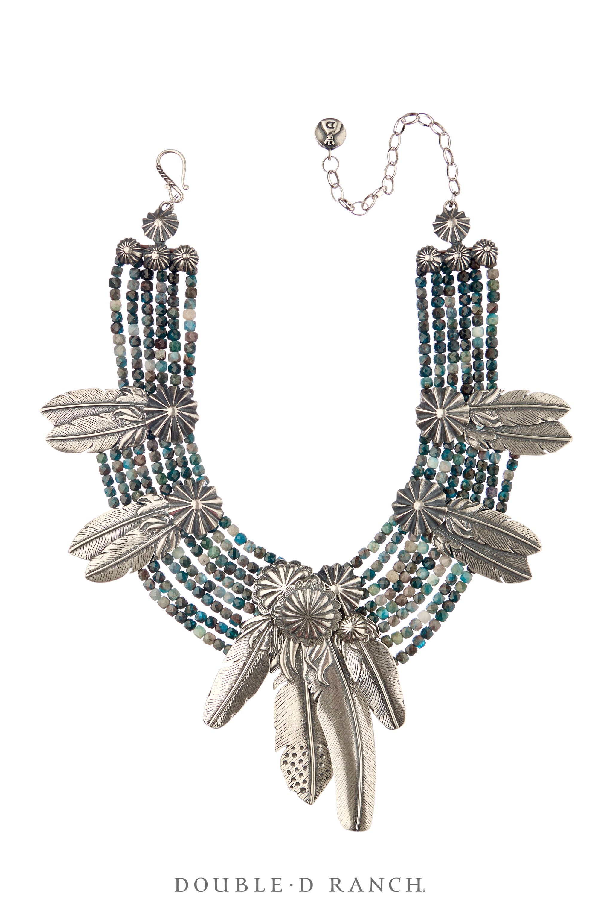 Necklace, Mummy's Bundle, by Double D Ranch, Francesca, Collar, Feathers, 110Y