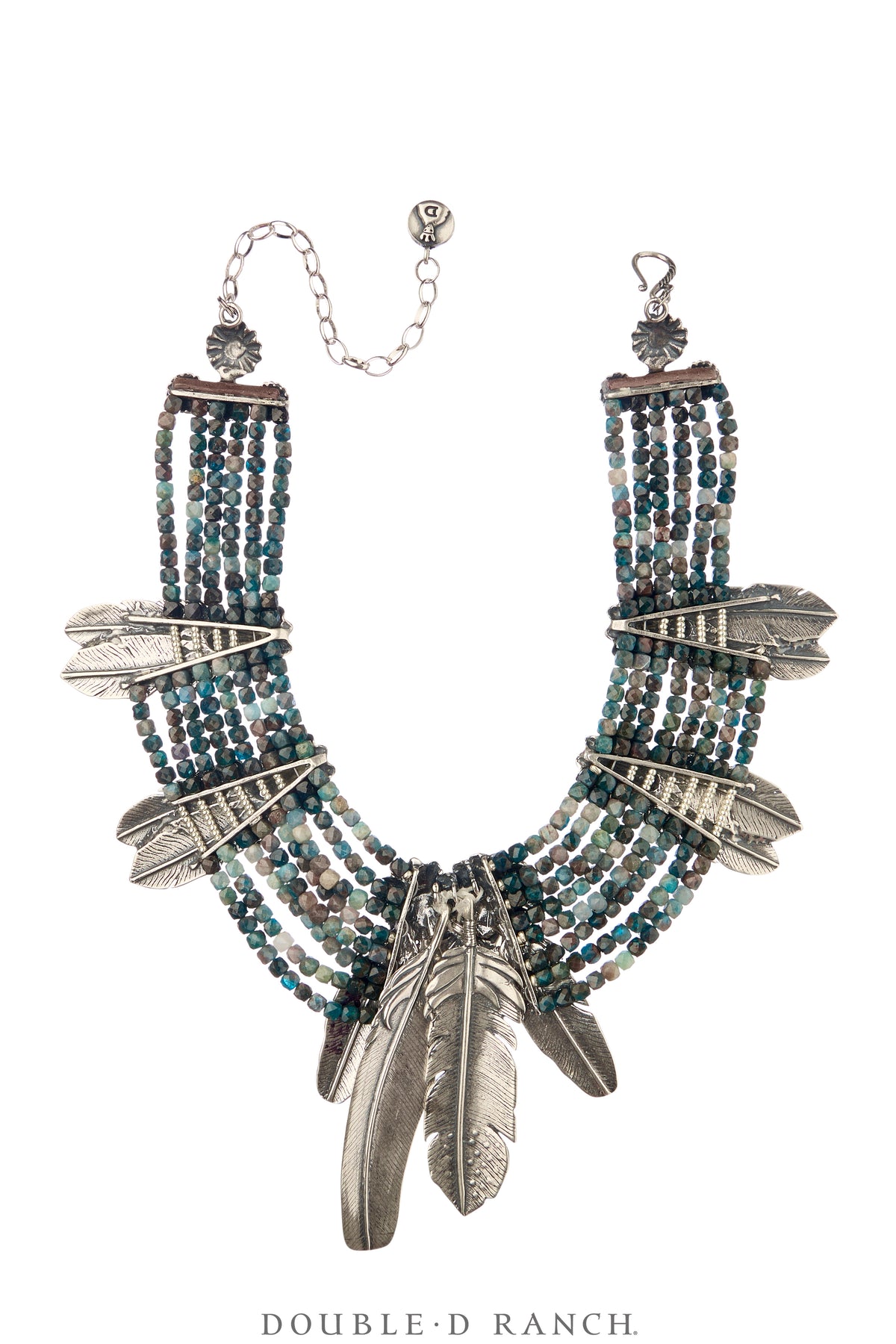 Necklace, Mummy's Bundle, by Double D Ranch, Francesca, Collar, Feathers, 110Y