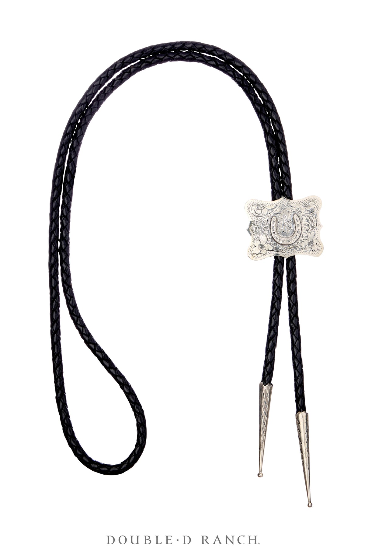 Bolo, Horseshoe, Tooled,  Contemporary, 3646