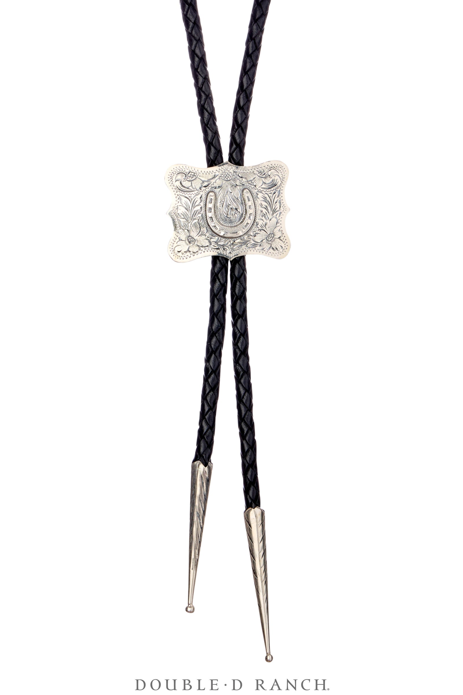 Bolo, Horseshoe, Tooled,  Contemporary, 3646