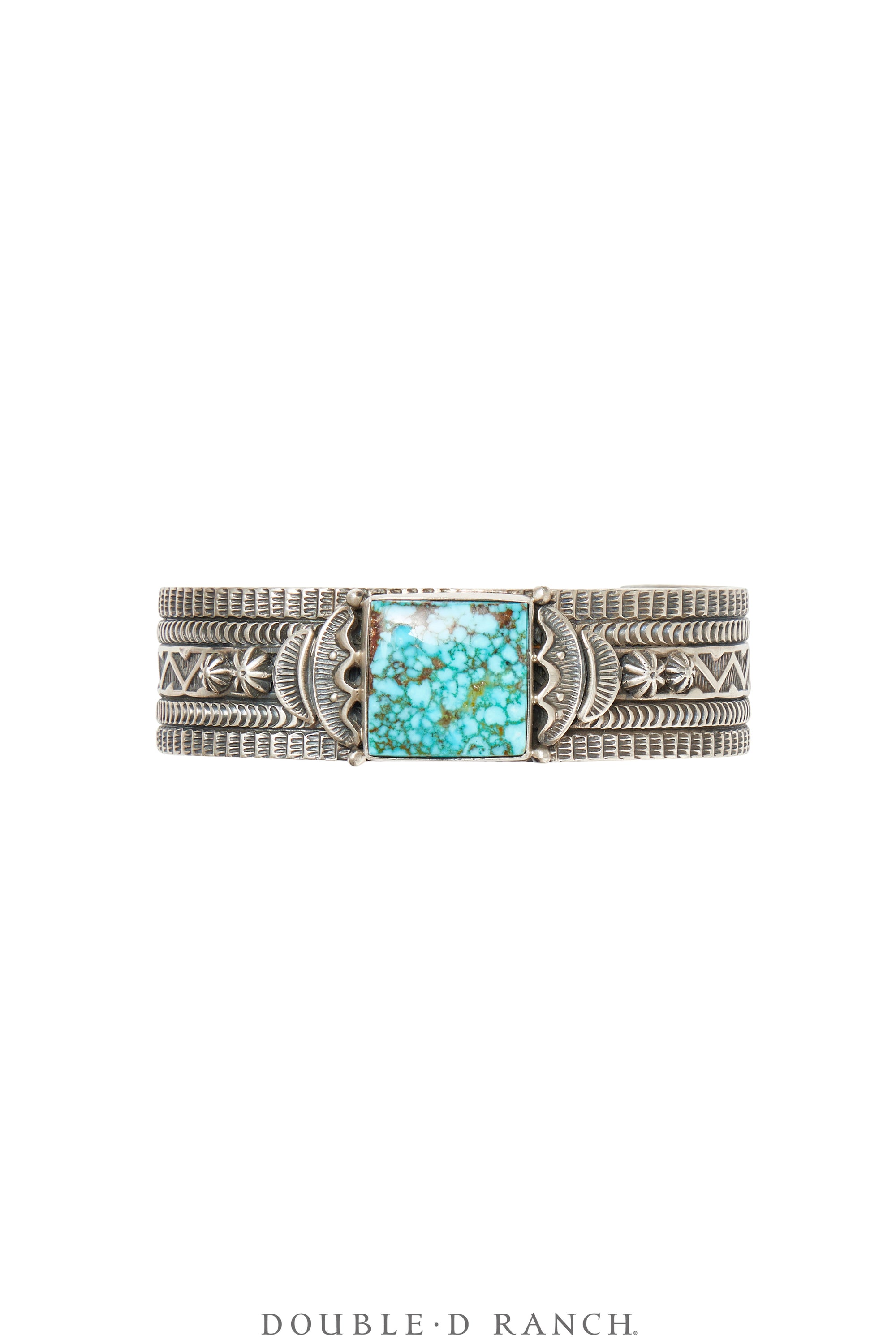 Cuff, Coil Twist Wire, Turquoise, Hallmark, Contemporary, 3826