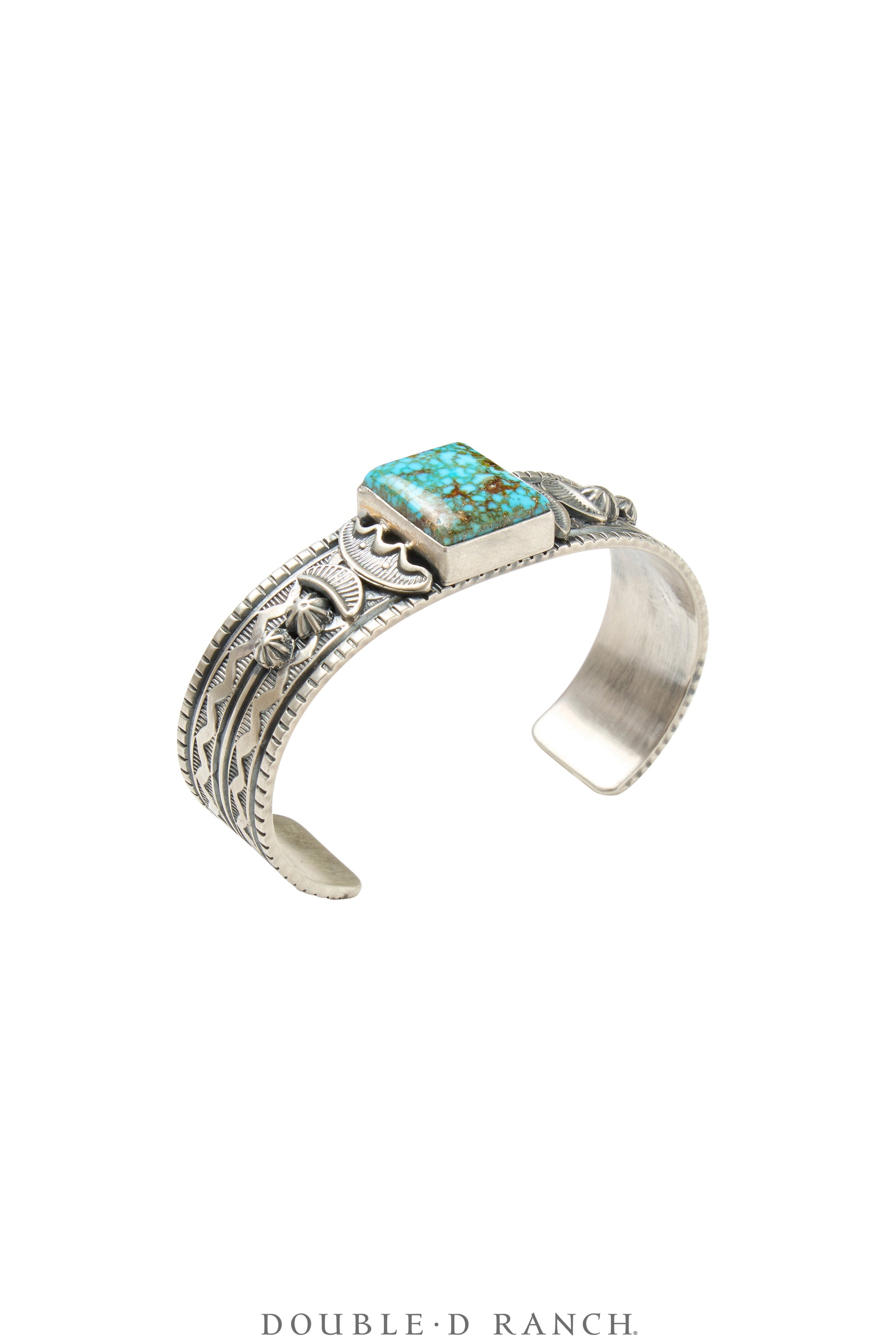 Cuff, Coil Twist Wire, Turquoise, Hallmark, Contemporary, 3827