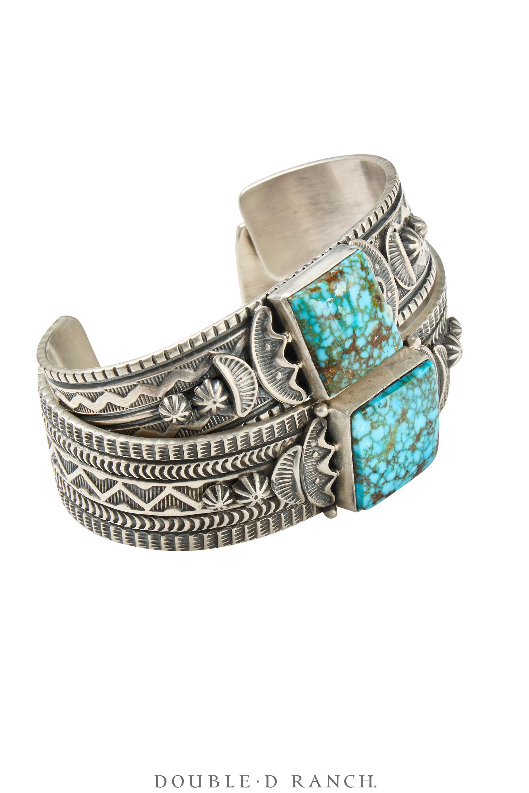 Cuff, Coil Twist Wire, Turquoise, Hallmark, Contemporary, 3827