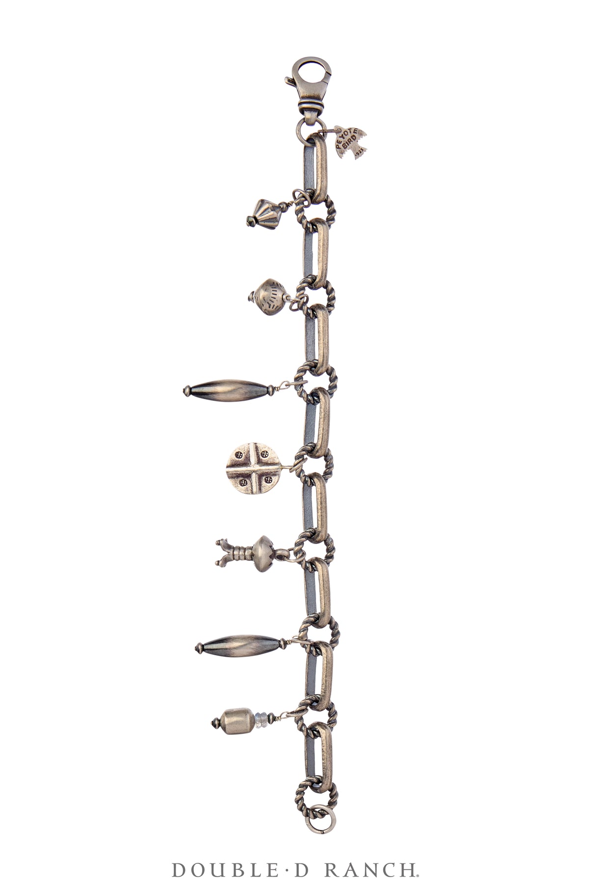 Bracelet, Charm, Sterling Silver, Blossom Charms, Hallmark, Contemporary, 3888