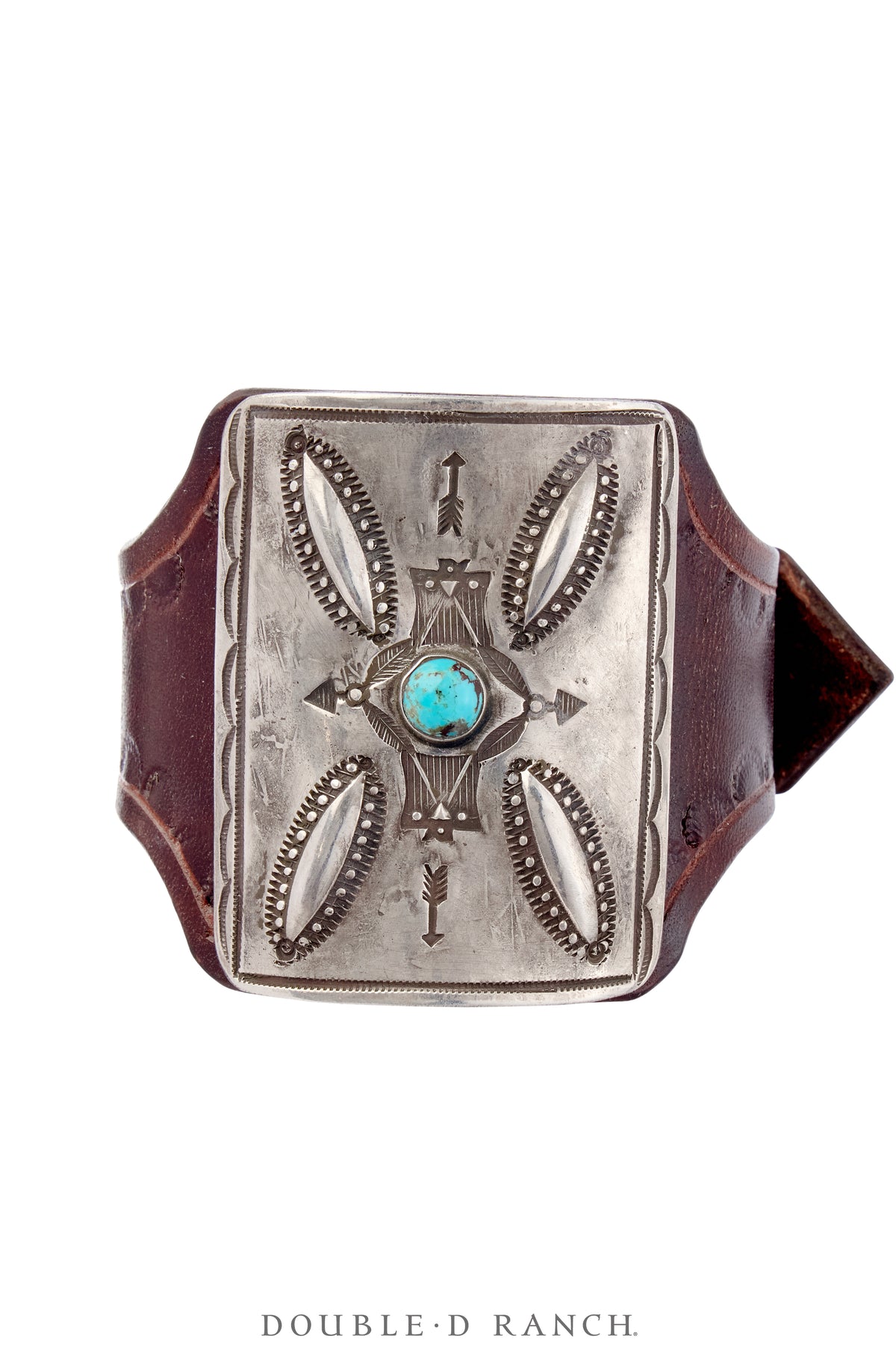 Ketoh, Stamped, Turquoise, Buffalo Hallmark, Contemporary, 3897