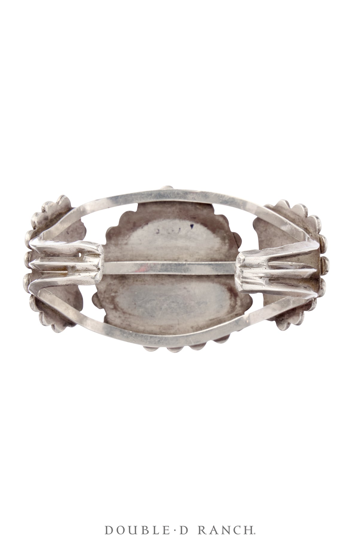 Cuff, Natural Stone, Turquoise, Three Stones, Old Pawn, 3910