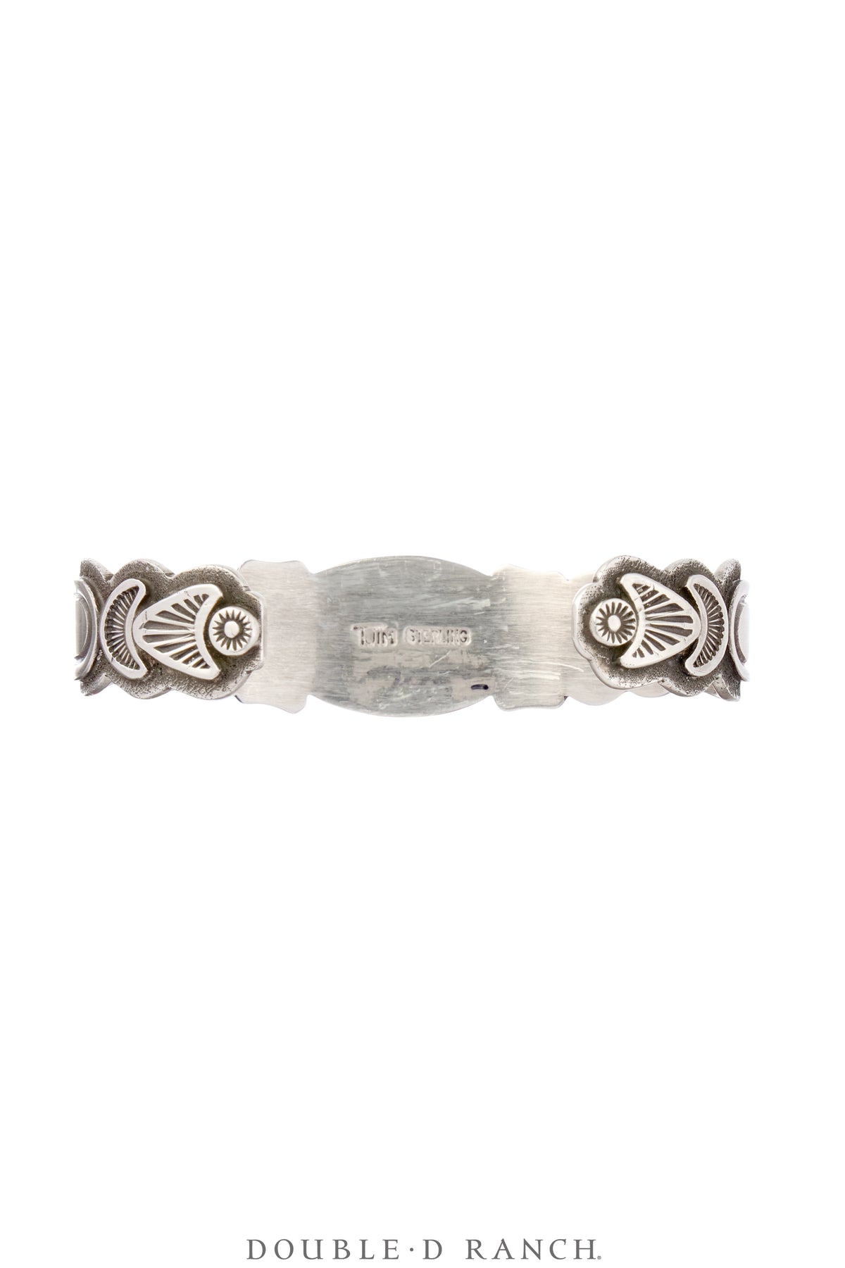 Cuff, Stampwork, Sterling Silver, Hallmark, Contemporary, 3916