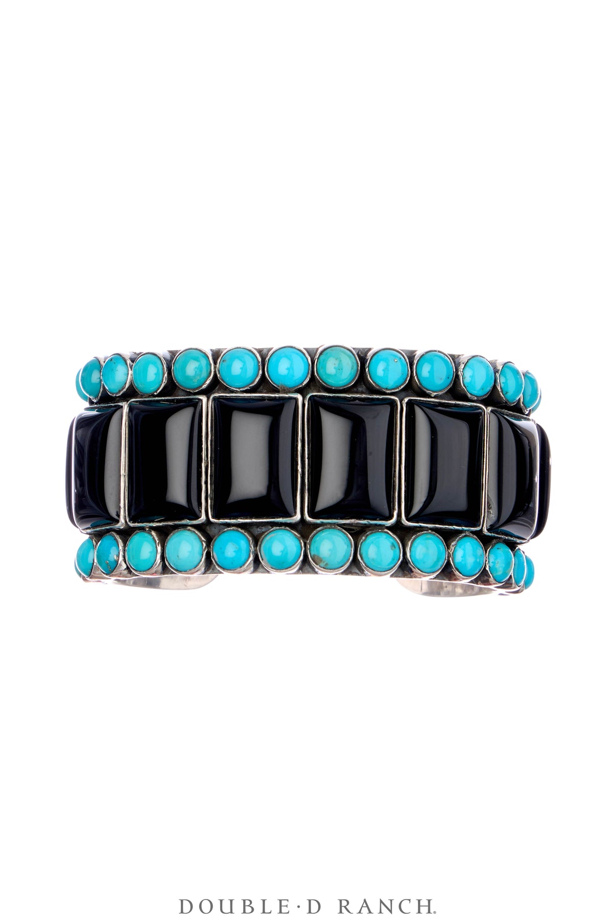 Cuff, Federico, Onyx and Turquoise, Hallmark, Contemporary, 4002