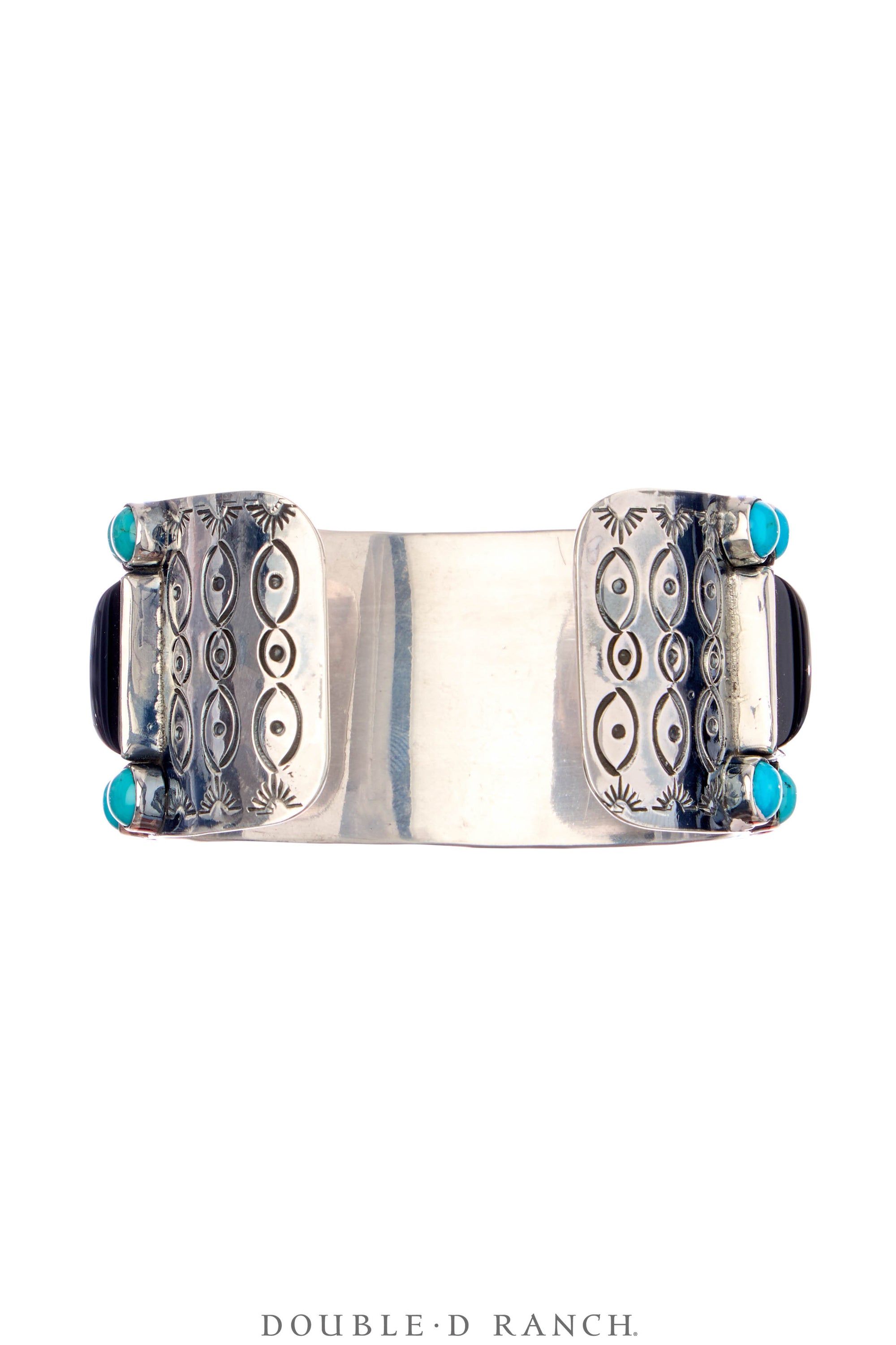 Cuff, Federico, Onyx and Turquoise, Hallmark, Contemporary, 4002