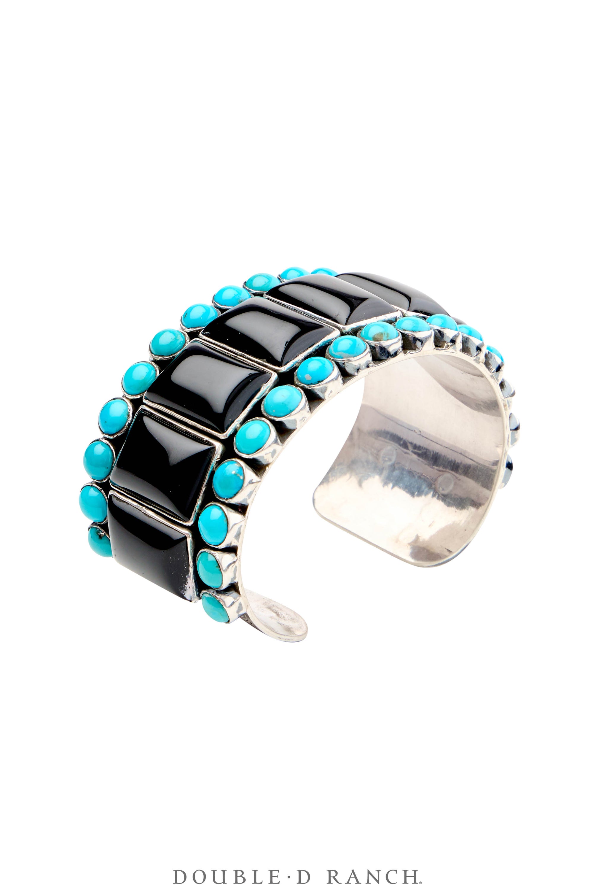 Cuff, Federico, Onyx and Turquoise, Hallmark, Contemporary, 4002