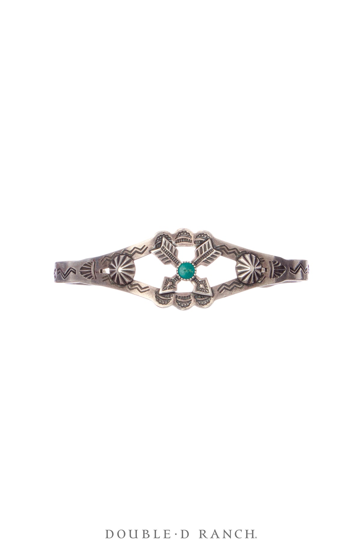 Cuff, Fred Harvey Railroad Era, Turquoise, Vintage ‘50s, 4003