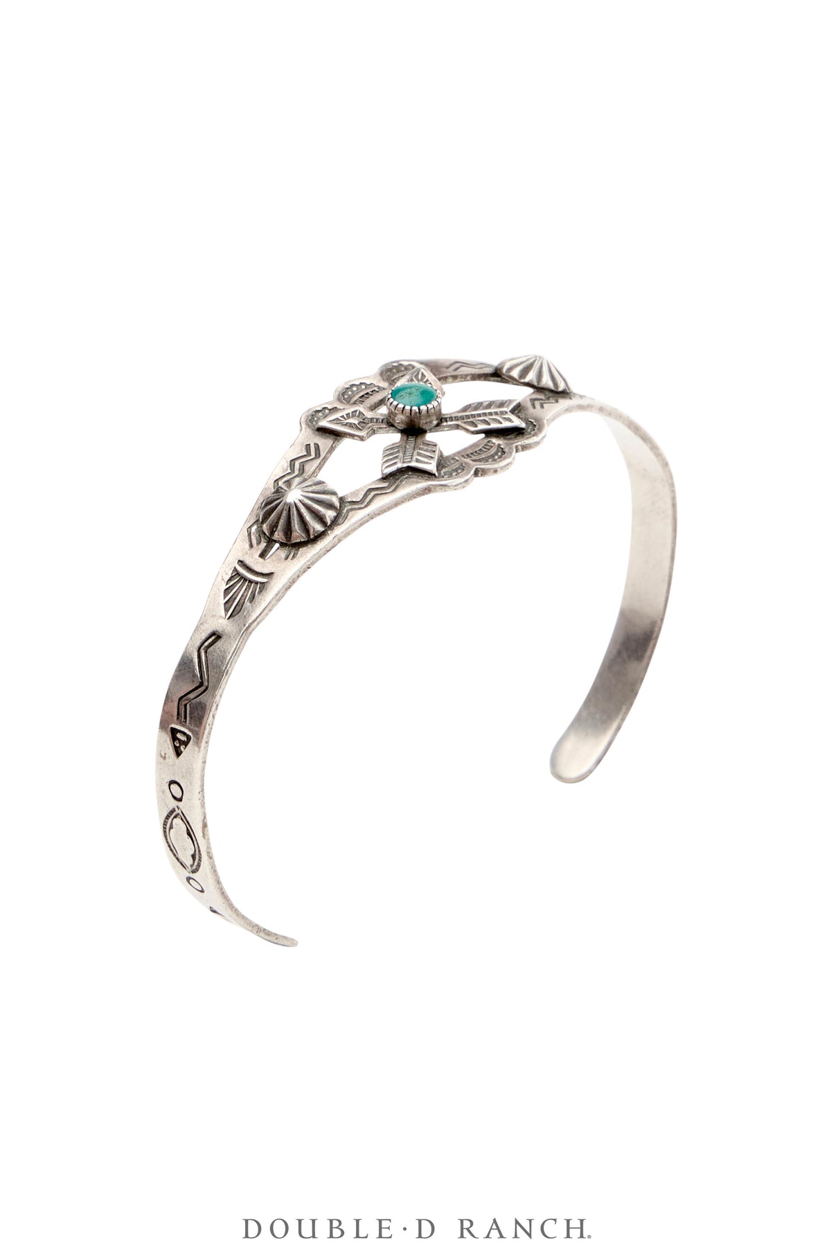 Cuff, Fred Harvey Railroad Era, Turquoise, Vintage ‘50s, 4003