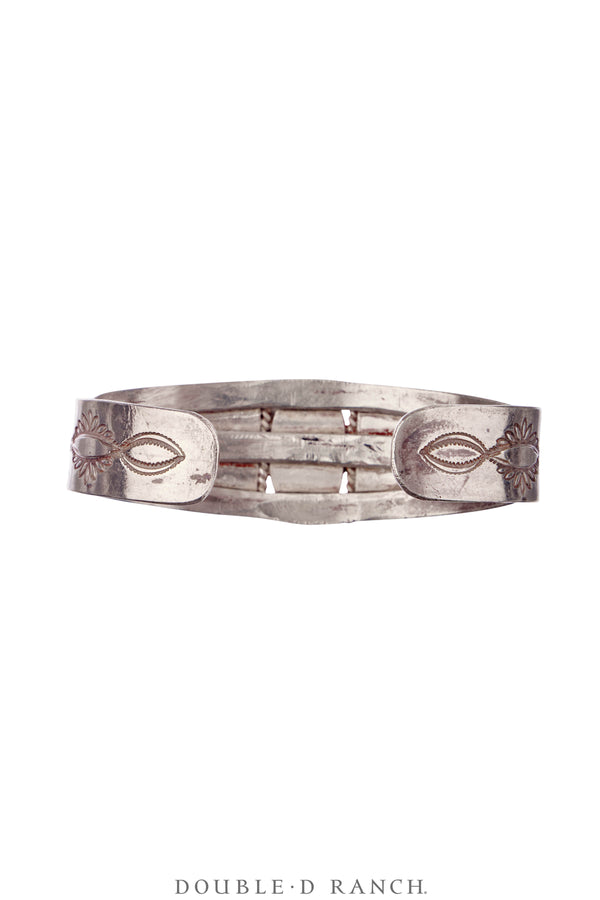 Cuff, Fred Harvey Railroad Era, Turquoise, Vintage '40s, 4054