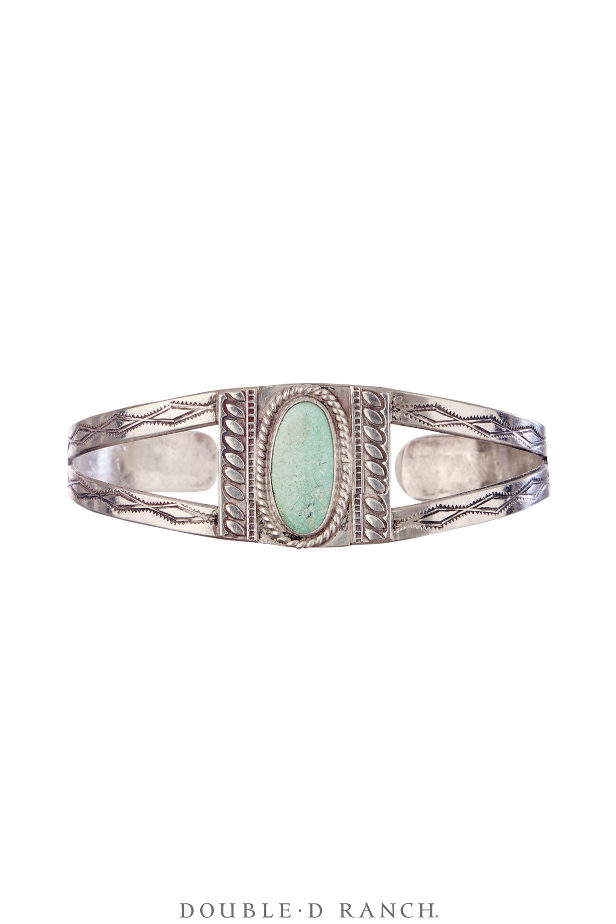 Cuff, Fred Harvey Railroad Era, Turquoise, Vintage ‘40s, 4055