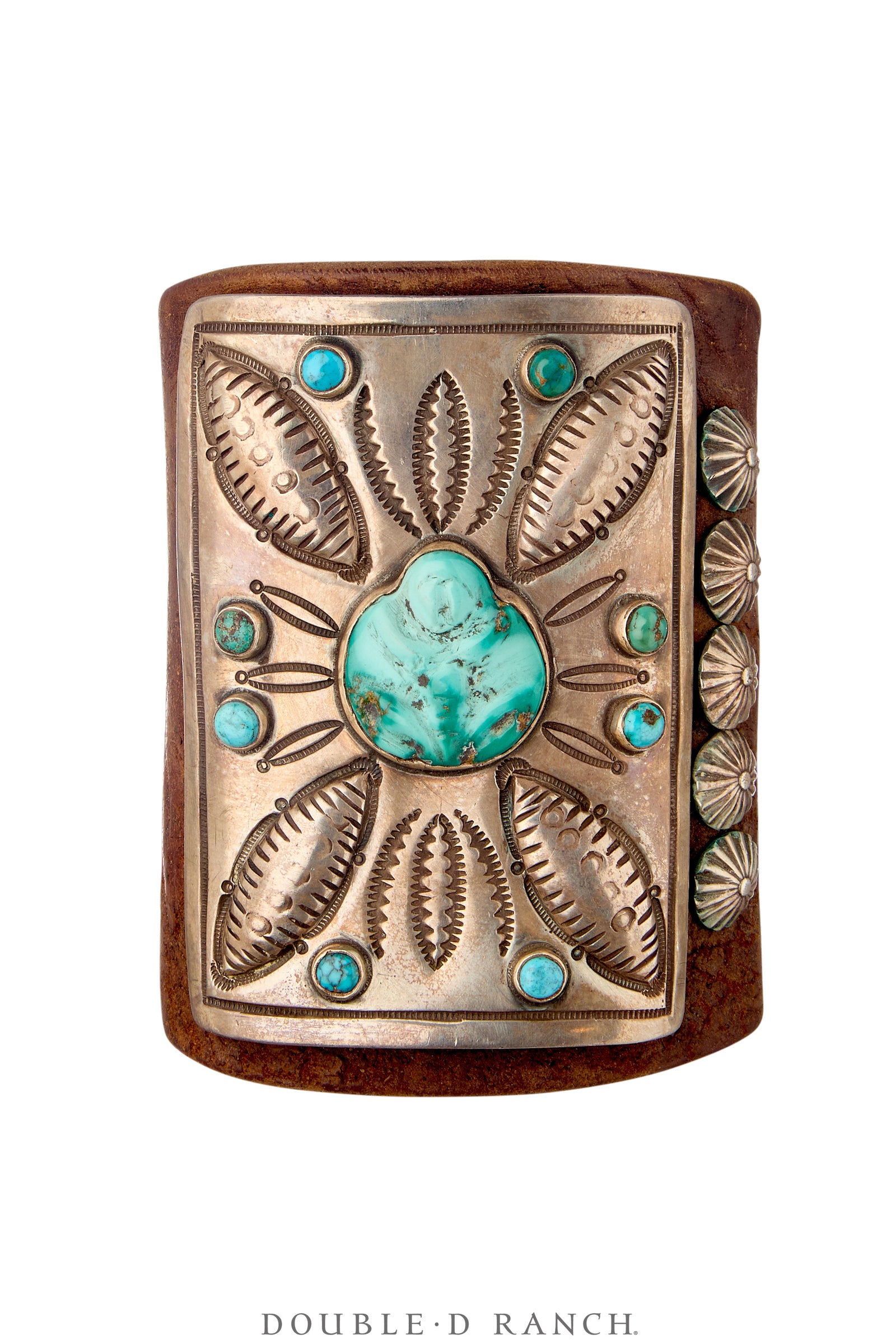 Ketoh, Stamped, Turquoise, Jesse Robbins, Vintage, 4066