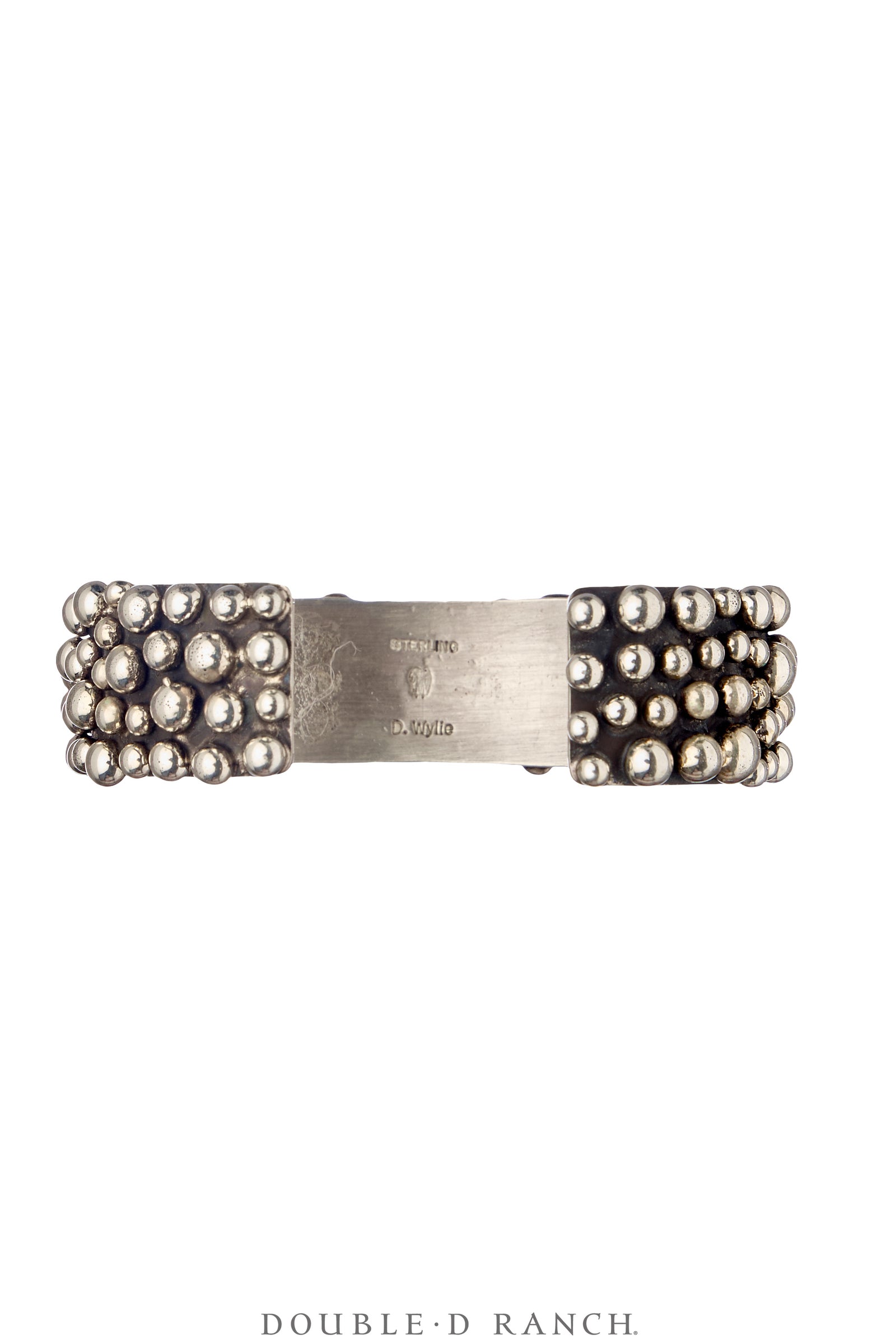 Cuff, Blackened Bubble, Turquoise, Sterling Silver, Hallmark, Contemporary, 4073