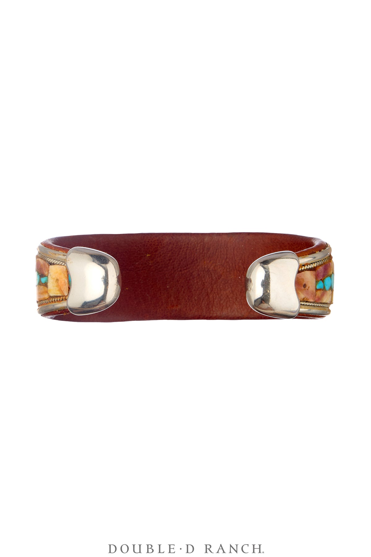 Cuff, Inlay, Turquoise, Leather Lined, Artisan, Charlie Favour, Contemporary, 4085