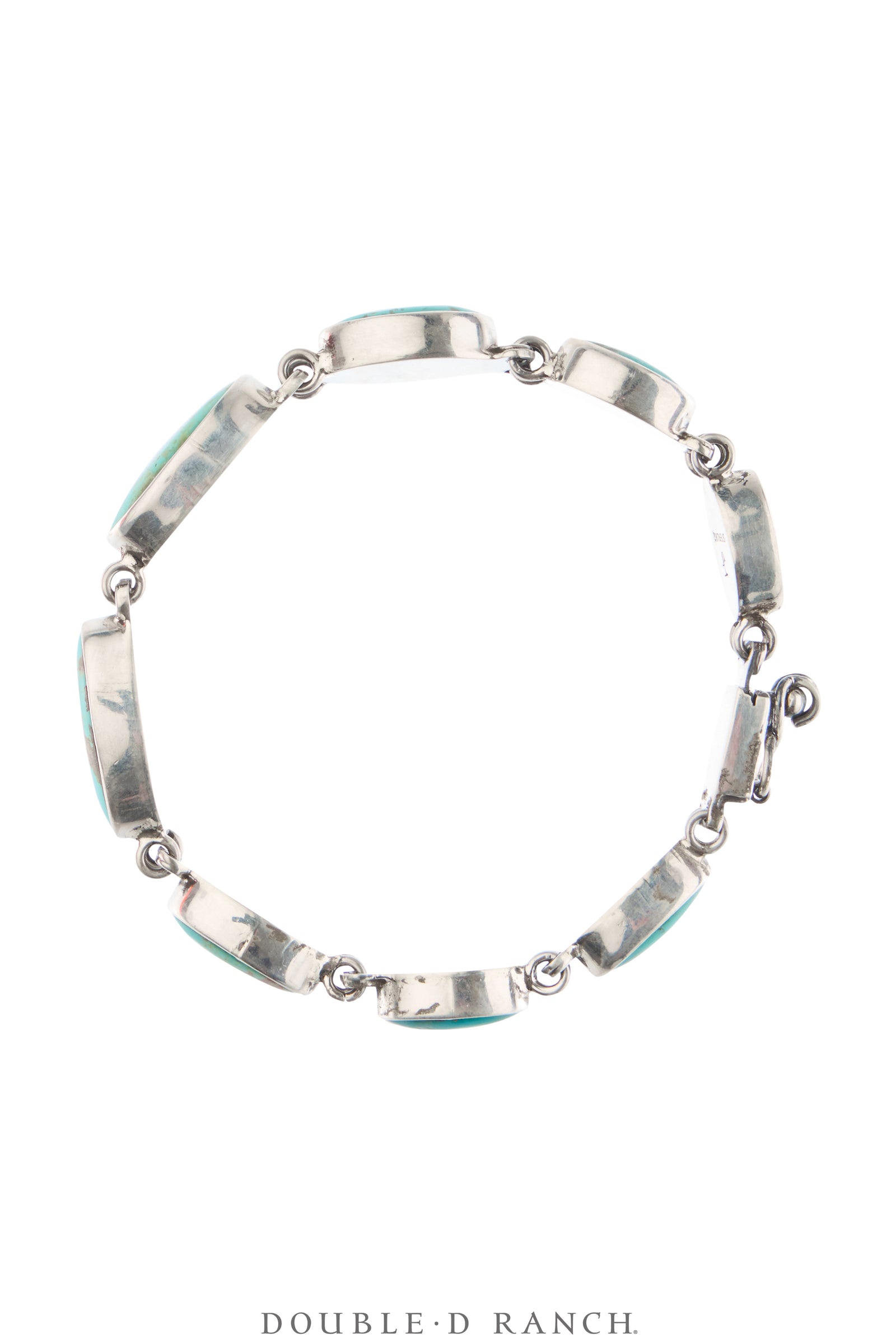 Bracelet, Federico, Chain Inlay, Turquoise, Hallmark, Contemporary, 4124