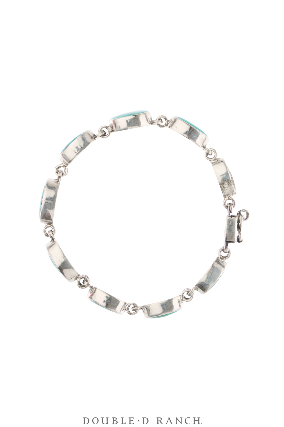 Bracelet, Federico, Chain Inlay, Turquoise, Hallmark, Contemporary, 4126