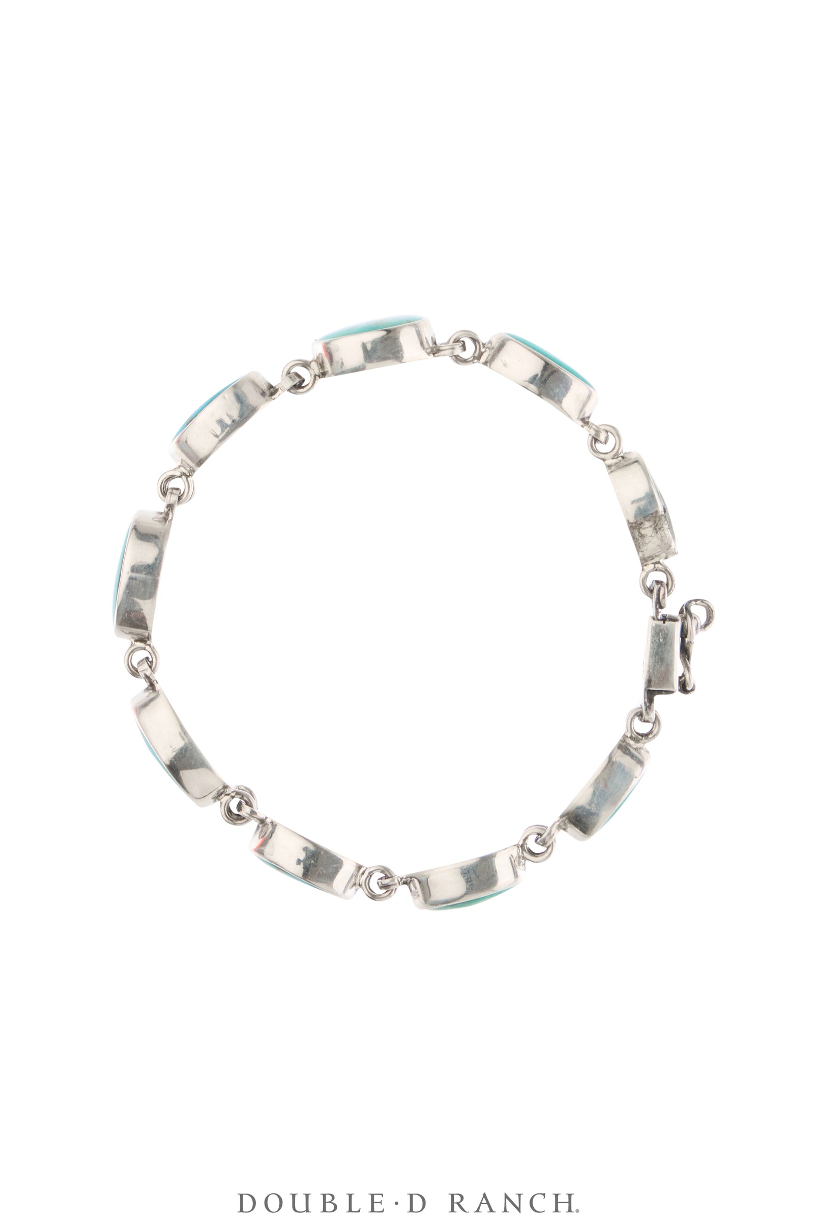 Bracelet, Federico, Chain Inlay, Turquoise, Hallmark, Contemporary, 4126