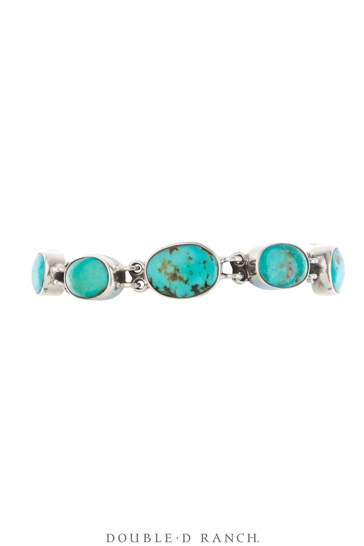 Bracelet, Federico, Chain Inlay, Turquoise, Hallmark, Contemporary, 4127